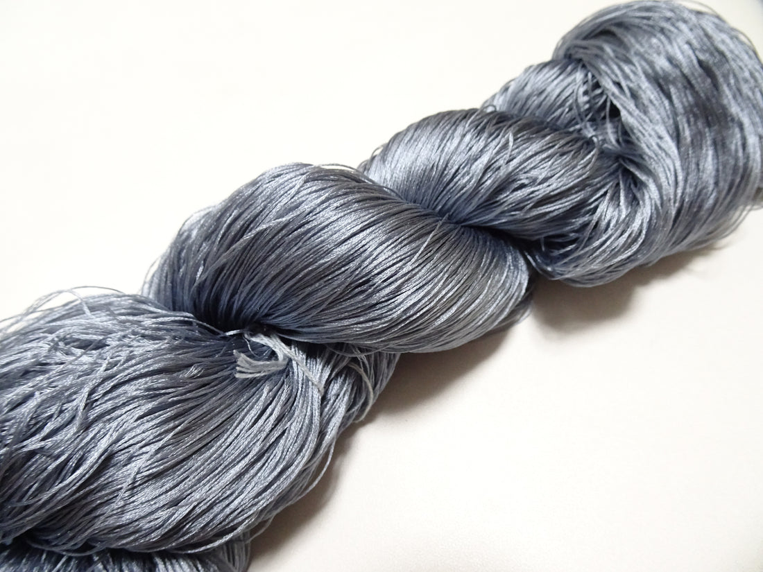 Japanese Vintage 6 Loose-Twist Silk Threads 19298