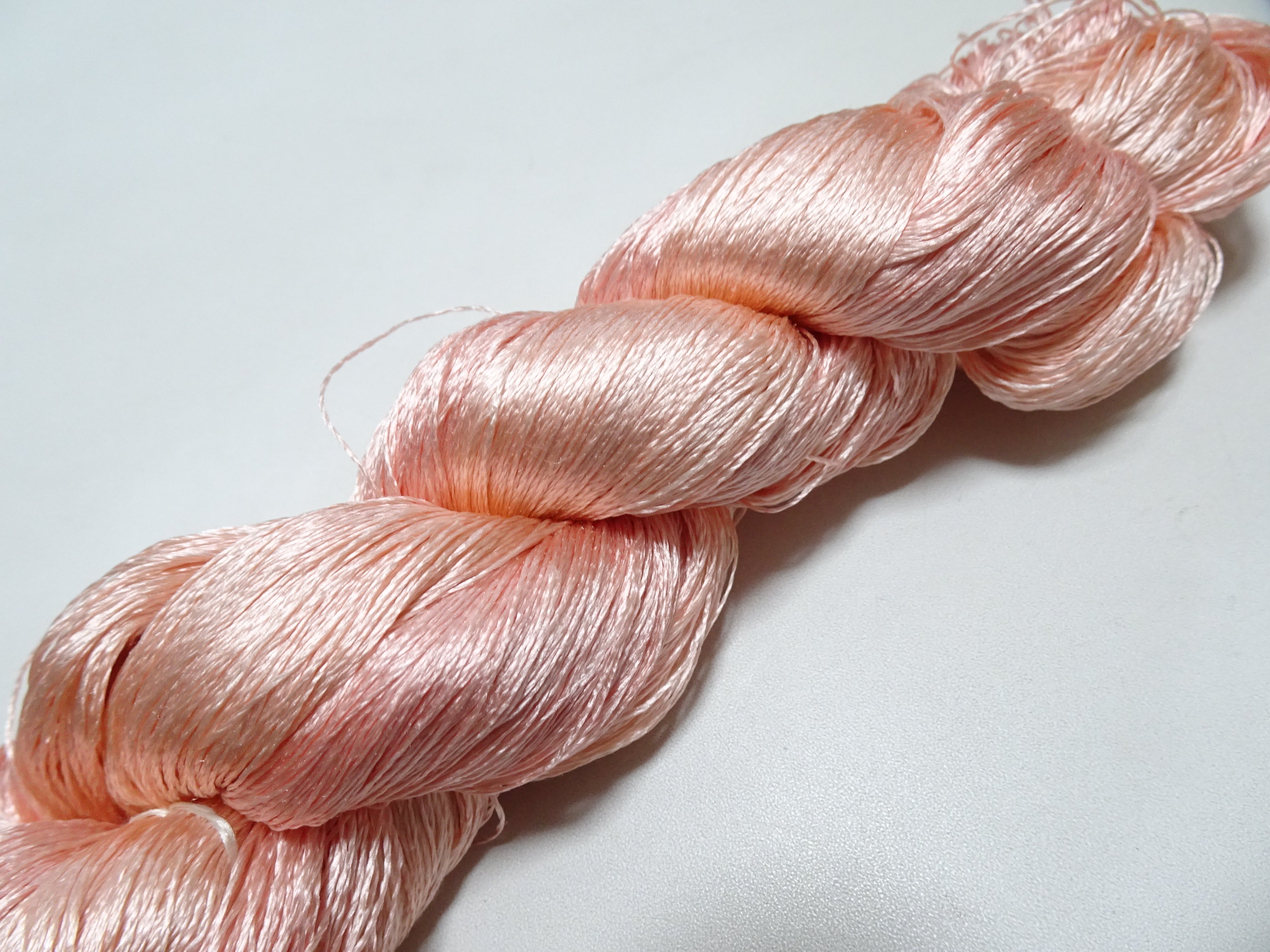 Japanese Vintage Twisted Silk Thread Embroidery 19470