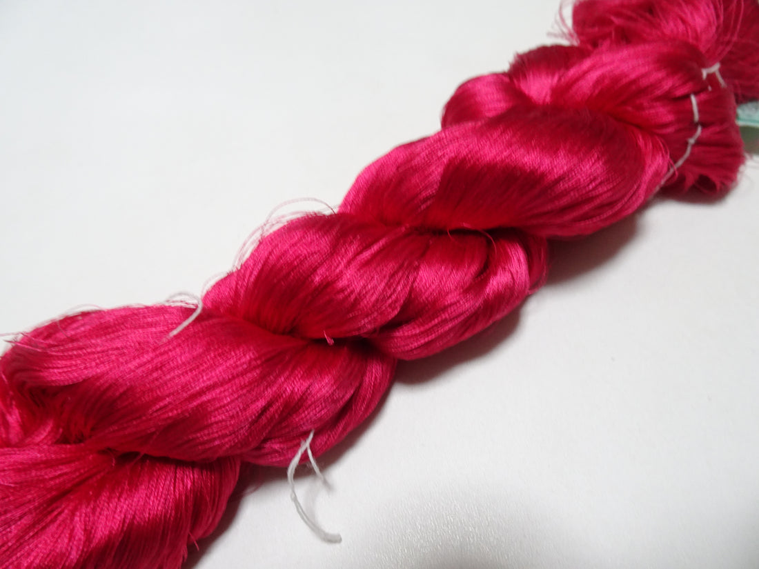 Japanese vintage silk thread embroidery 8984