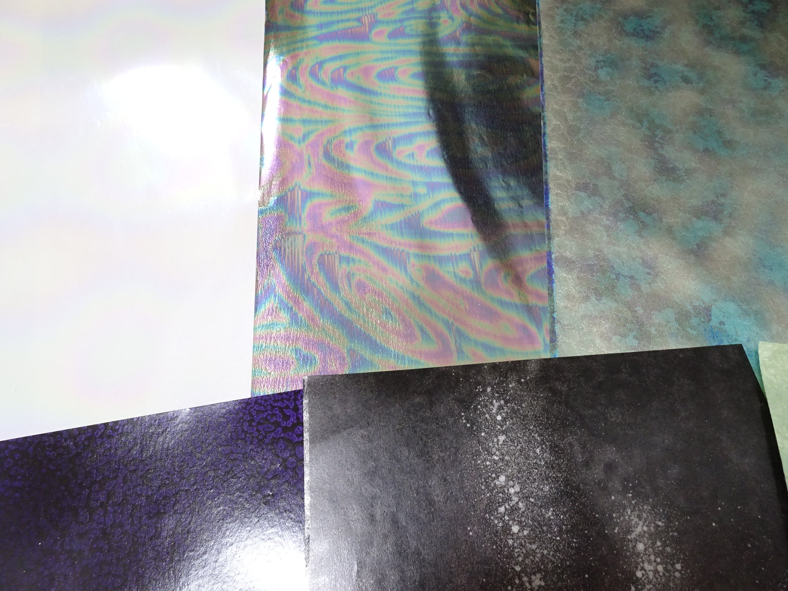 Japanese Vintage Rare Hikibaku Washi Paper 10 sheets 10393