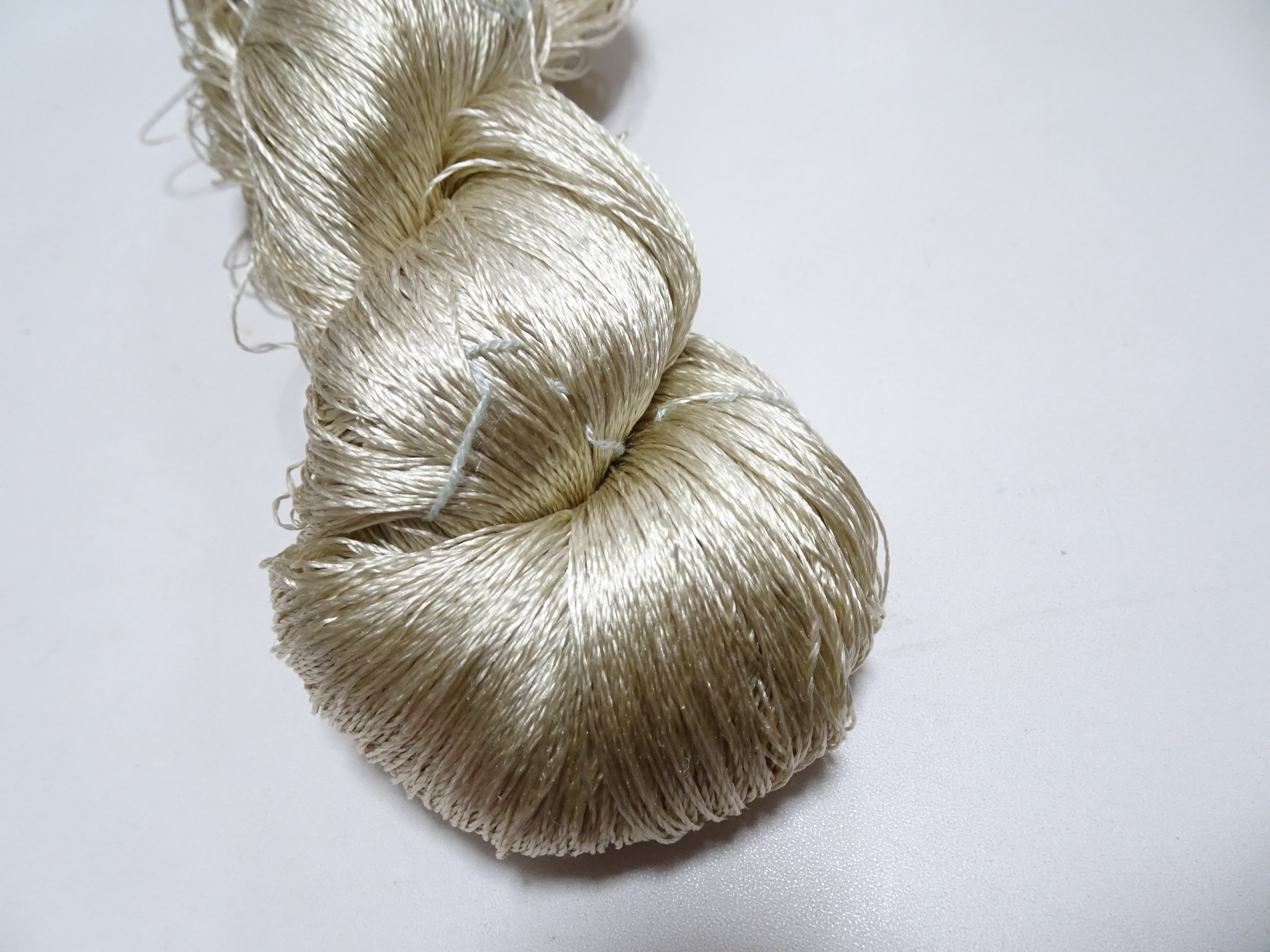 Japanese Vintage Twisted Silk Thread Embroidery 14587