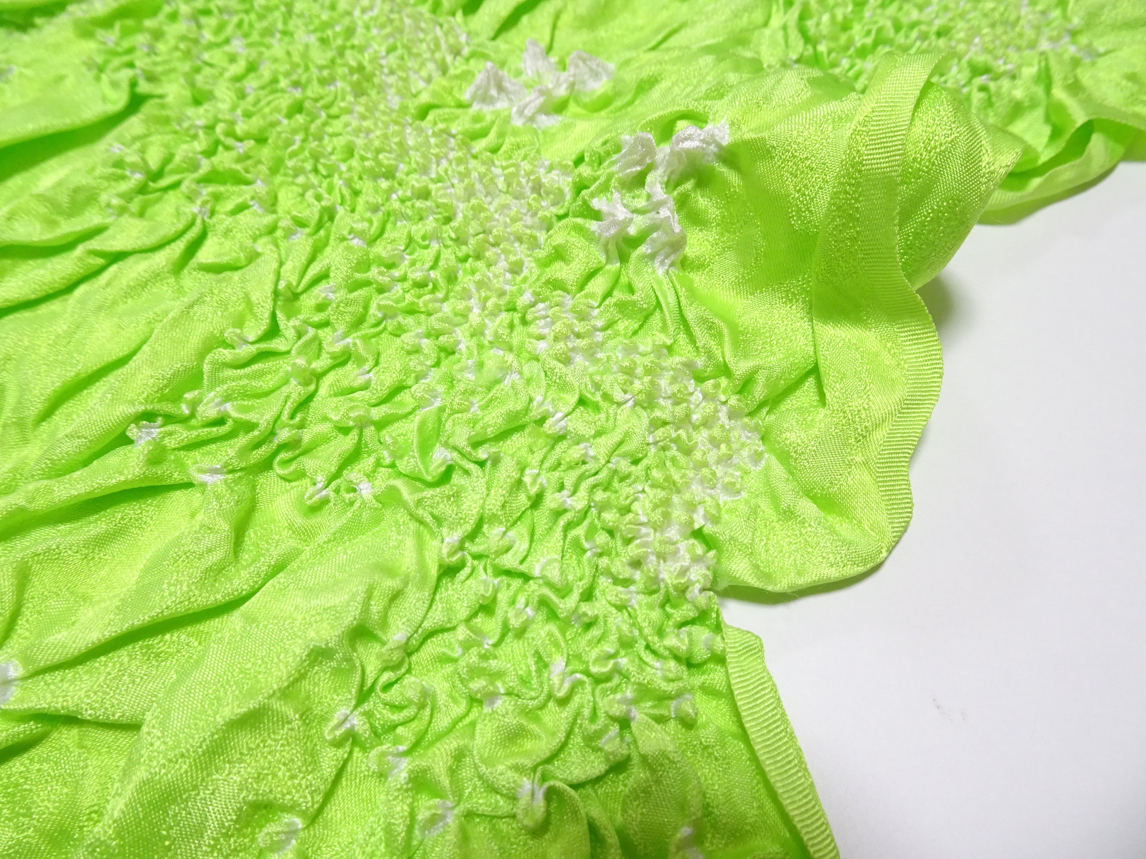 Japanese Kimono Silk Obi Age Shibori  18076
