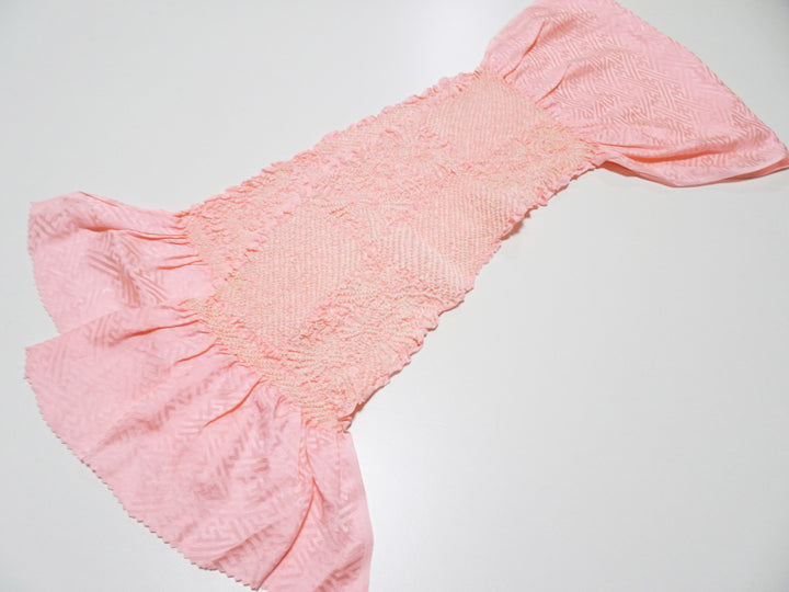 Japanese Kimono Silk Obi Age Shibori  18077
