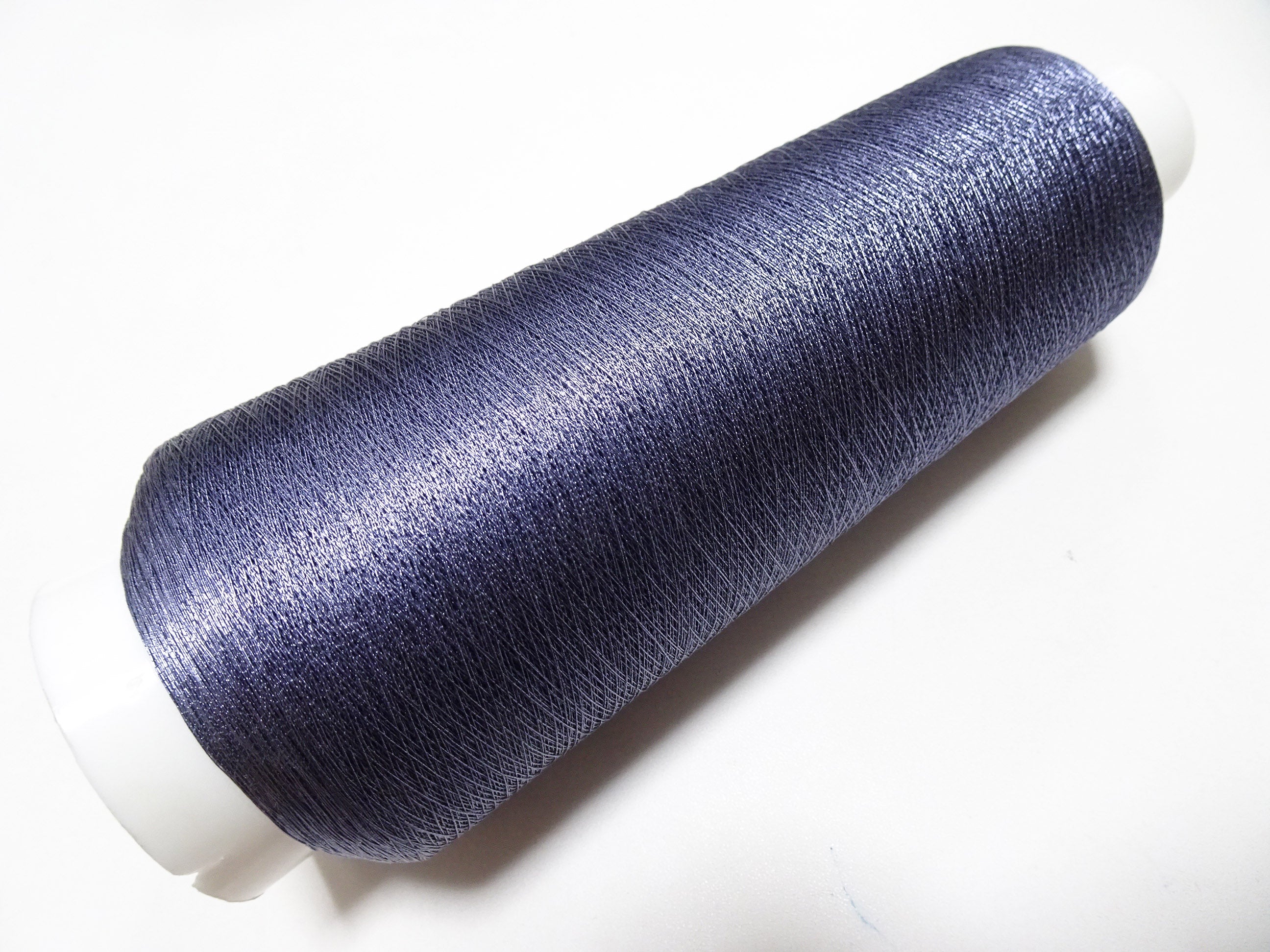 Japanese vintage rare Superb pure silver leaf thread color SA108 2000M ...