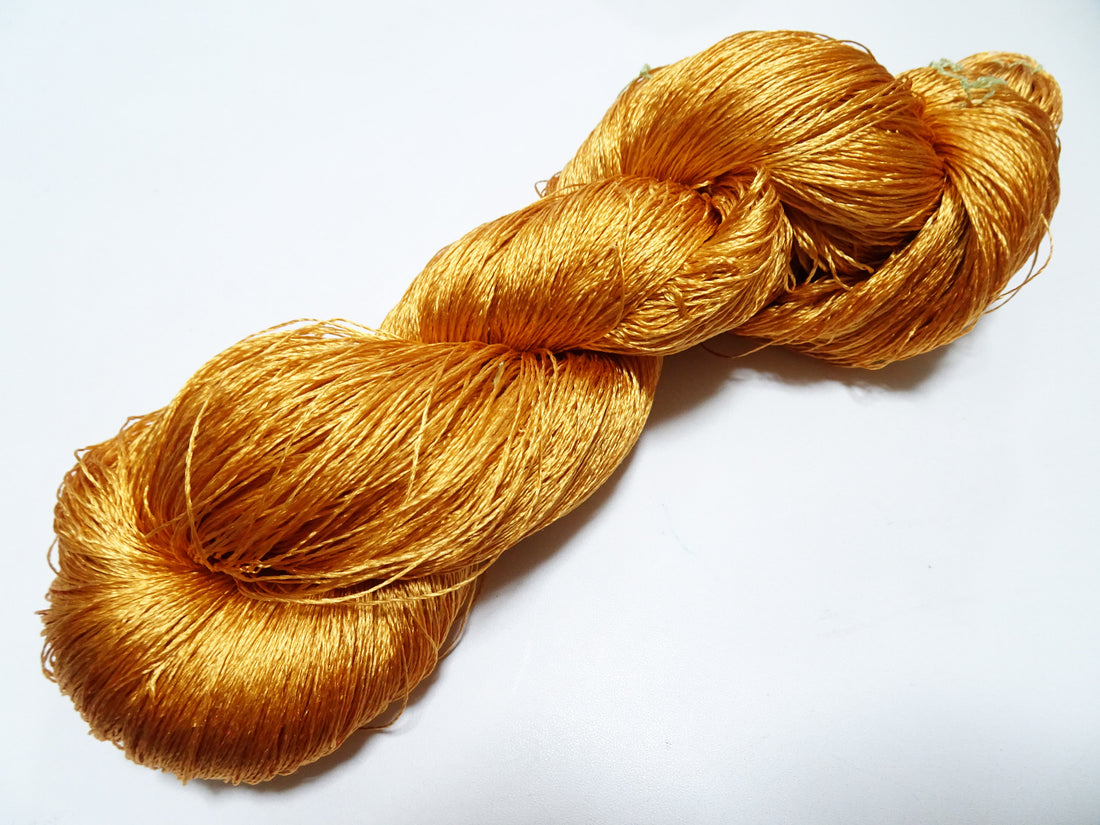 Japanese Vintage Twisted Silk Thread Embroidery 14588