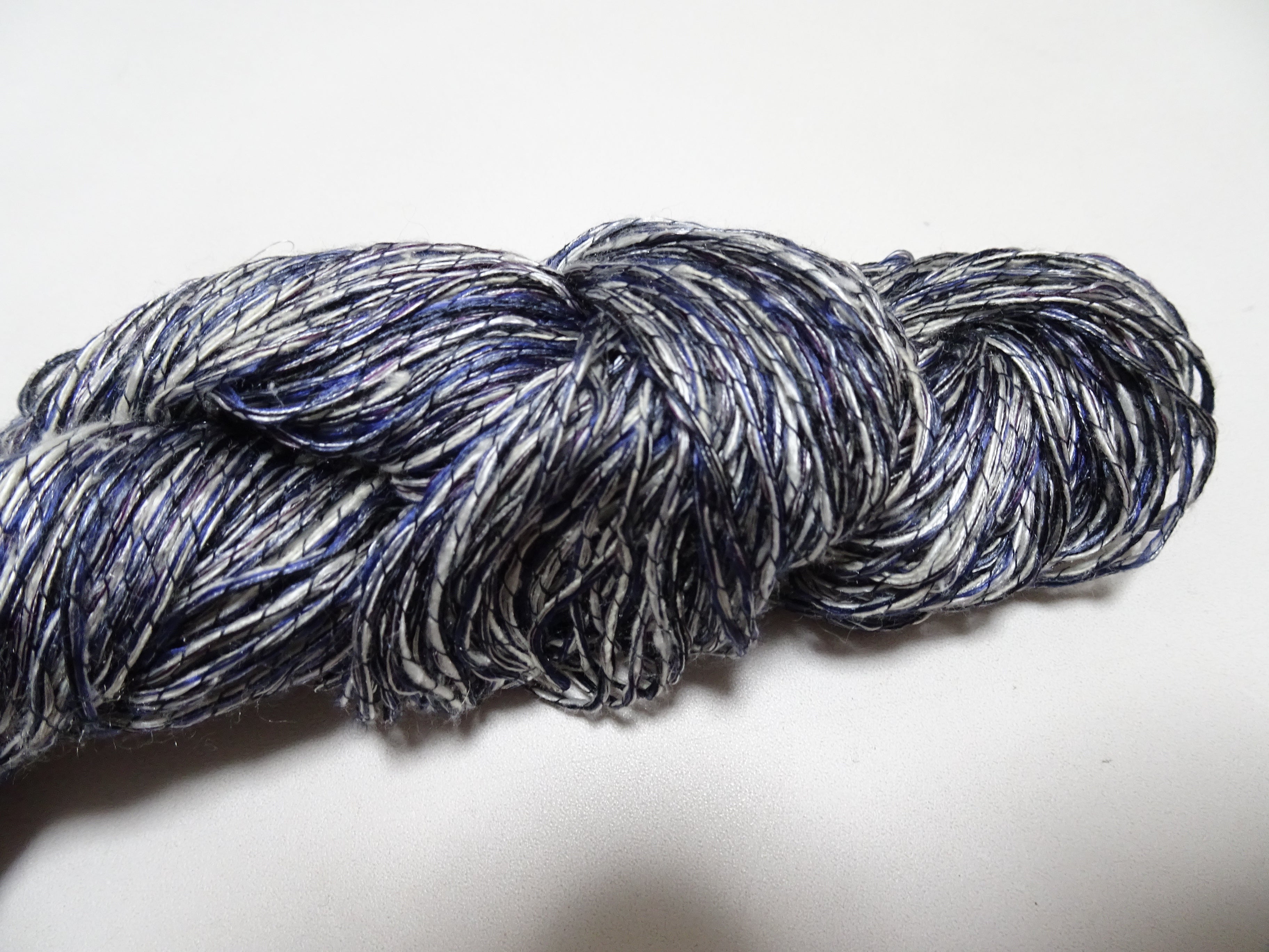 Japanese Tanaka Gen Silk – One-of-a-Kind Hand-Dyed Artistic Silk Wool Thread(Silk87% Wool13%), Rare Japanese Artisan Yarn, Limited Stock 16559