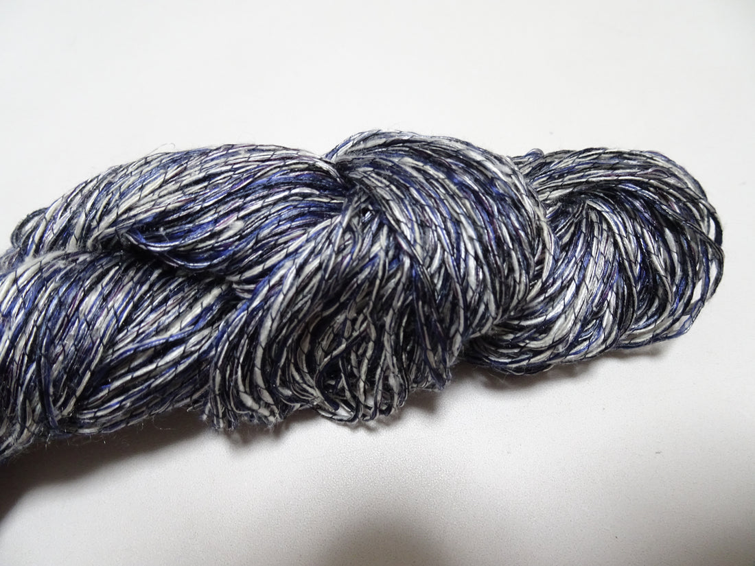 Japanese Tanaka Gen Silk – One-of-a-Kind Hand-Dyed Artistic Silk Wool Thread(Silk87% Wool13%), Rare Japanese Artisan Yarn, Limited Stock 16559