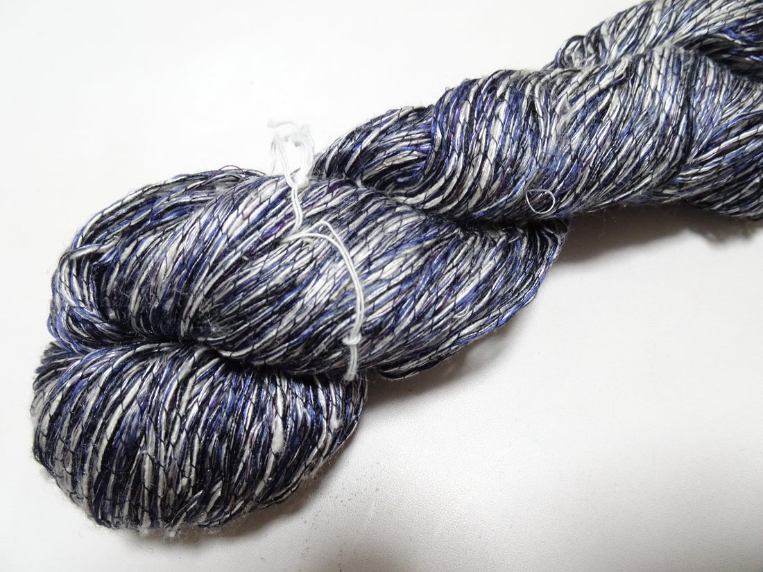 Japanese Tanaka Gen Silk – One-of-a-Kind Hand-Dyed Artistic Silk Wool Thread(Silk87% Wool13%), Rare Japanese Artisan Yarn, Limited Stock 16559