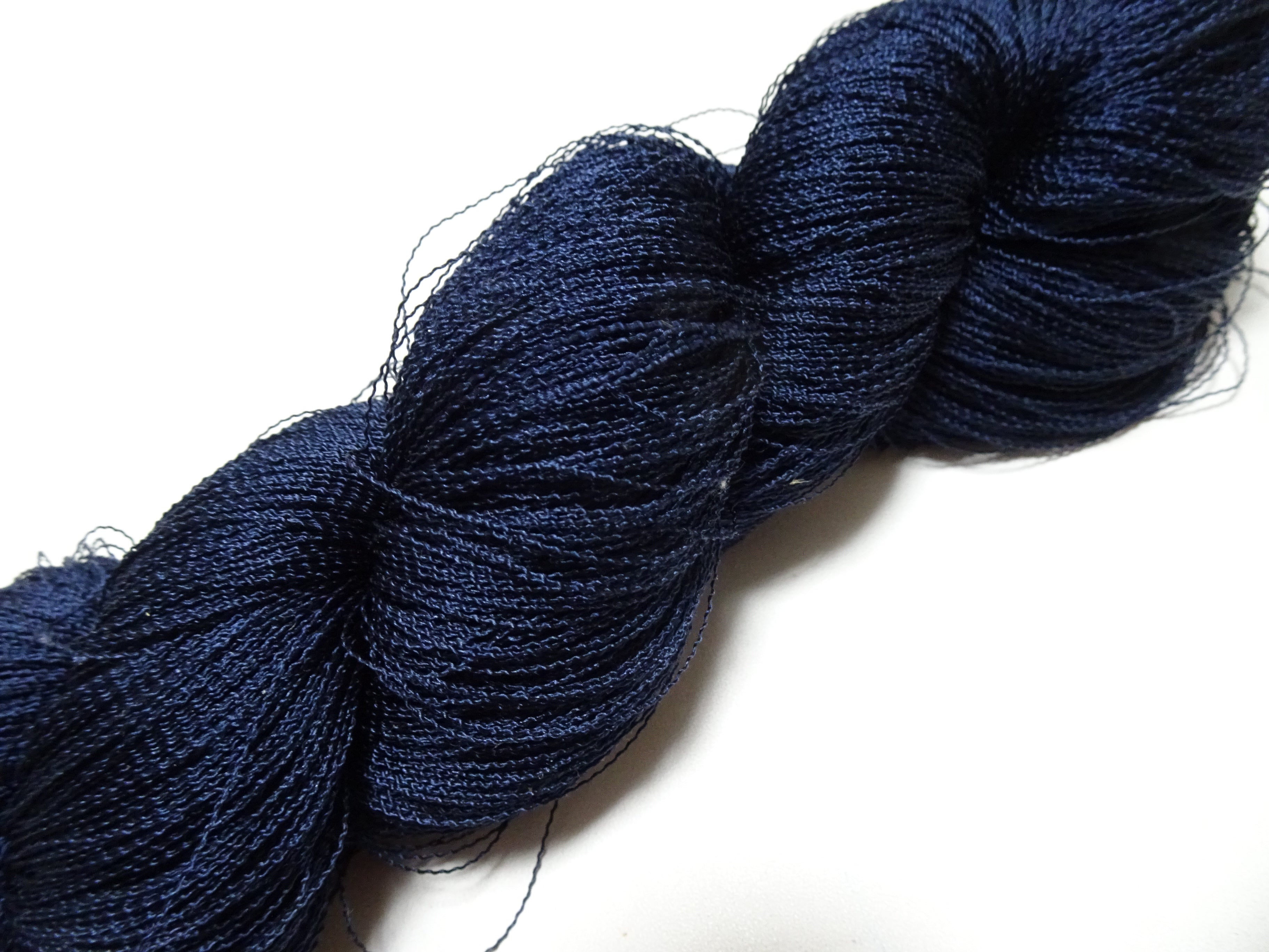 Japanese Vintage Kabe Silk Thread Embroidery & Weaving 16082