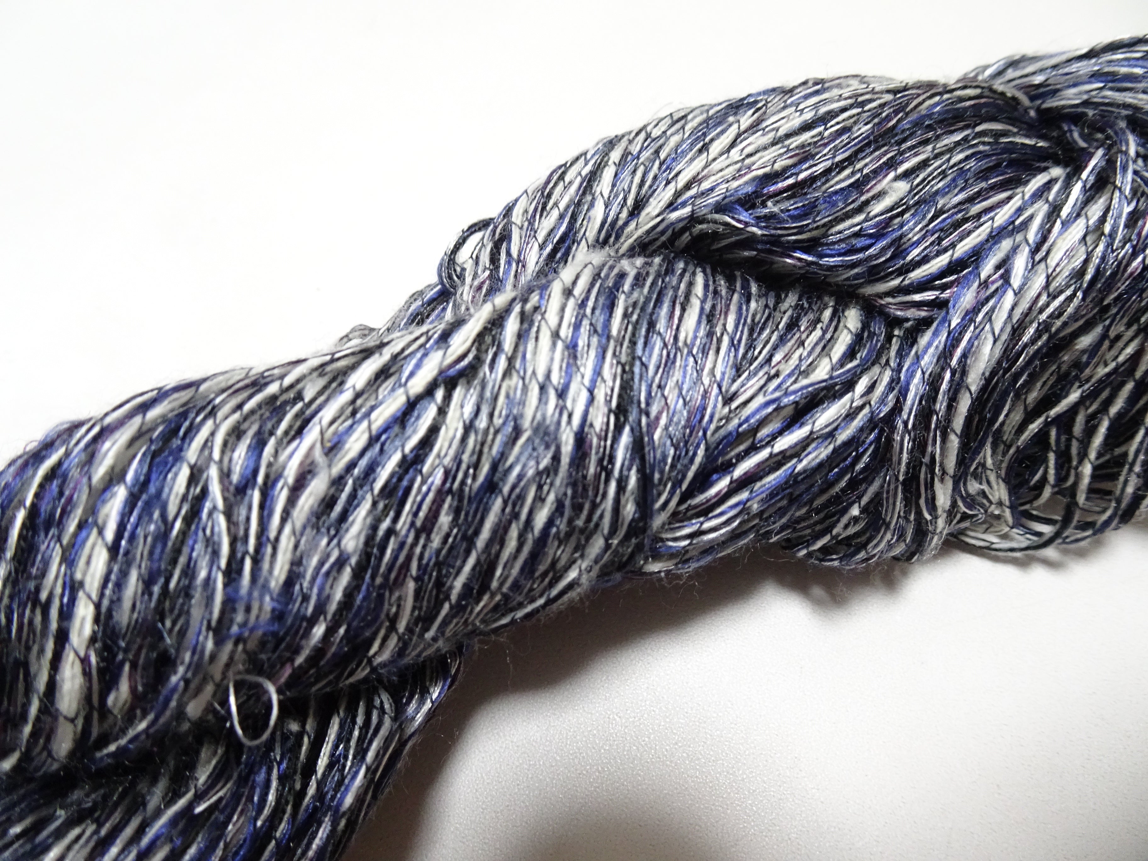 Japanese Tanaka Gen Silk – One-of-a-Kind Hand-Dyed Artistic Silk Wool Thread(Silk87% Wool13%), Rare Japanese Artisan Yarn, Limited Stock 16559