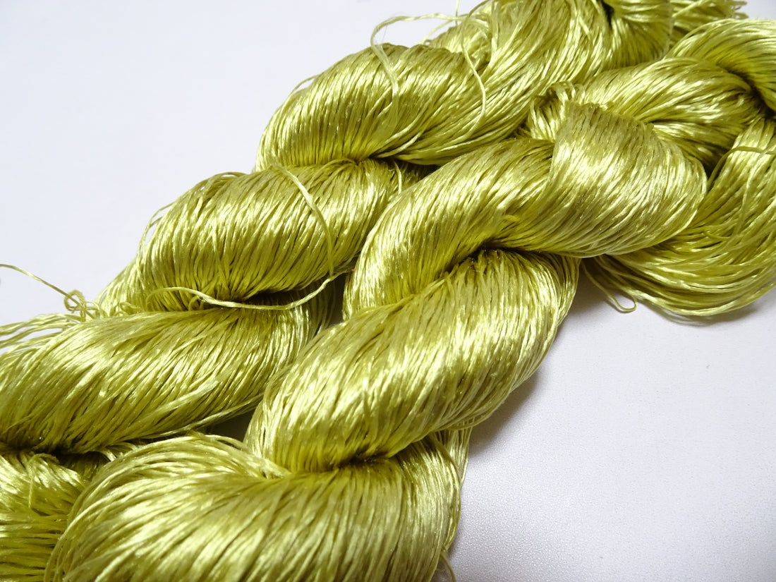 Japanese Vintage Loose Twisted Silk Thread 2sets Embroidery 16868