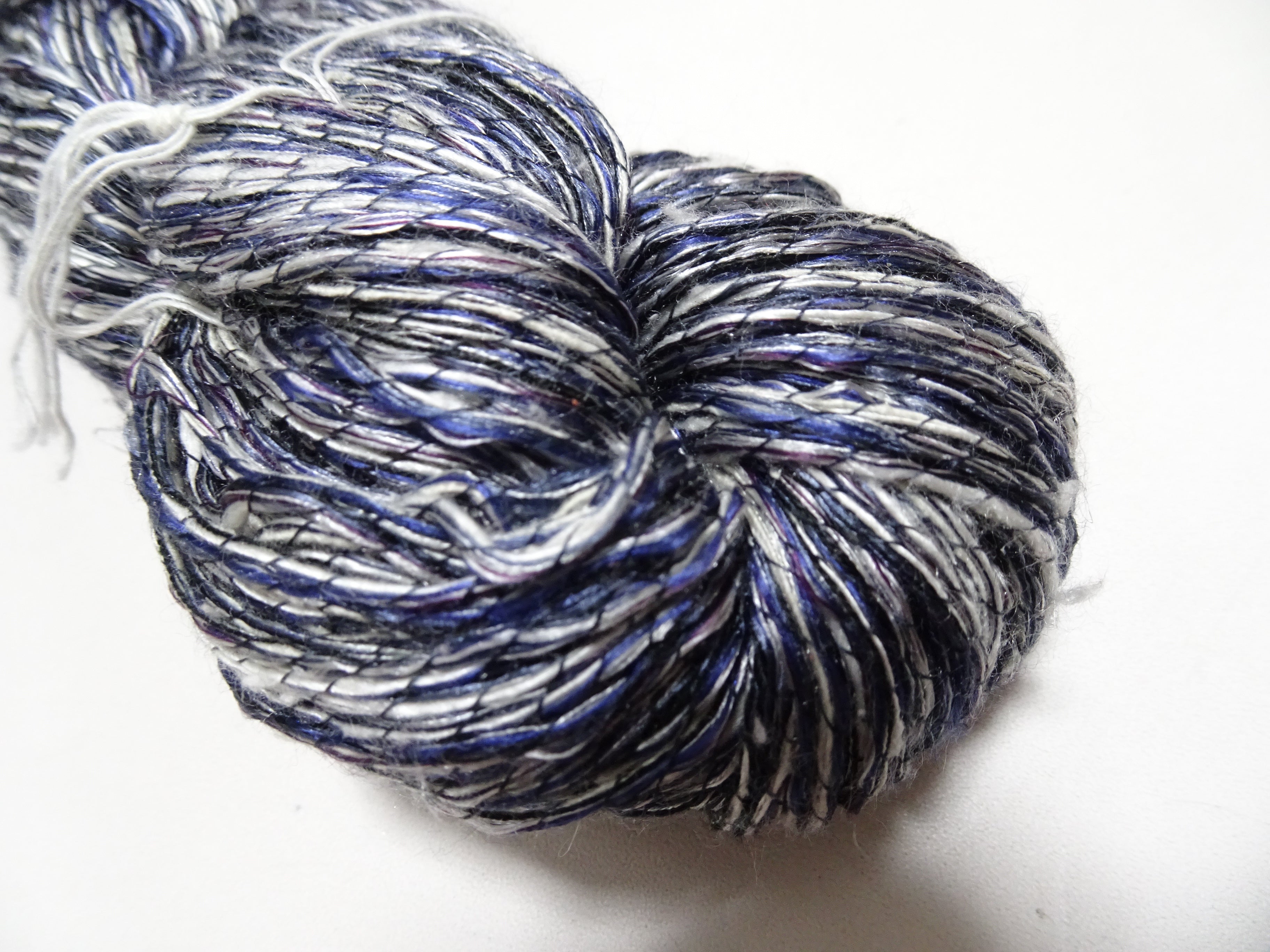 Japanese Tanaka Gen Silk – One-of-a-Kind Hand-Dyed Artistic Silk Wool Thread(Silk87% Wool13%), Rare Japanese Artisan Yarn, Limited Stock 16559