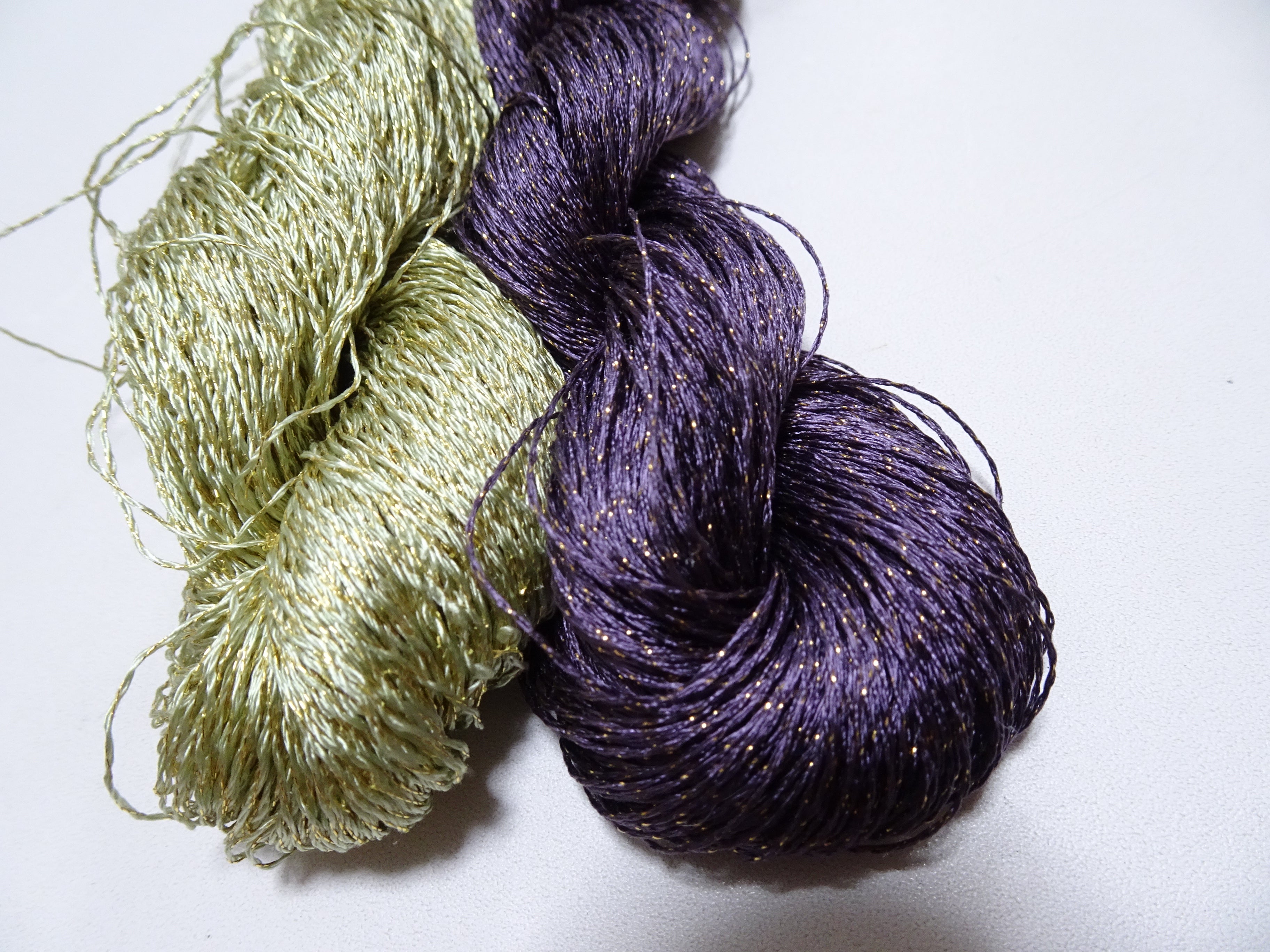 Japanese Vintage High Class Rare Silk Thread Mixture of Gold embroidery 15976