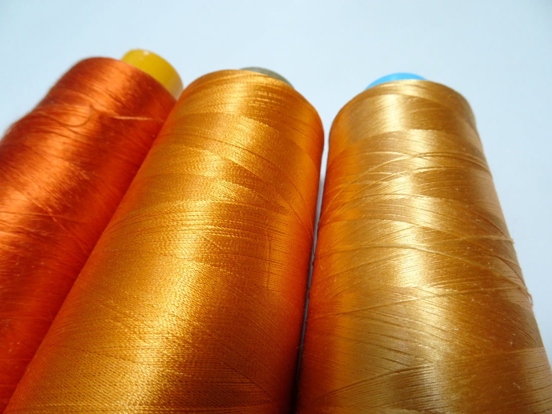 Special Price!! Japanese vintage silk thread 3sets Over 6000M embroidery 15247