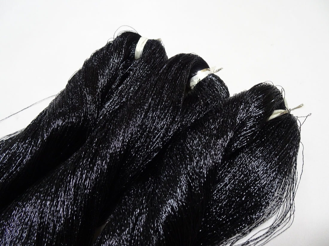 Japanese Vintage Kurokinshi Black Thread 3sets embroidery 3000M  16671  0.27mm