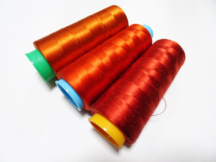 Special Price!! Japanese vintage silk thread 3sets Over 6000M embroidery 15248