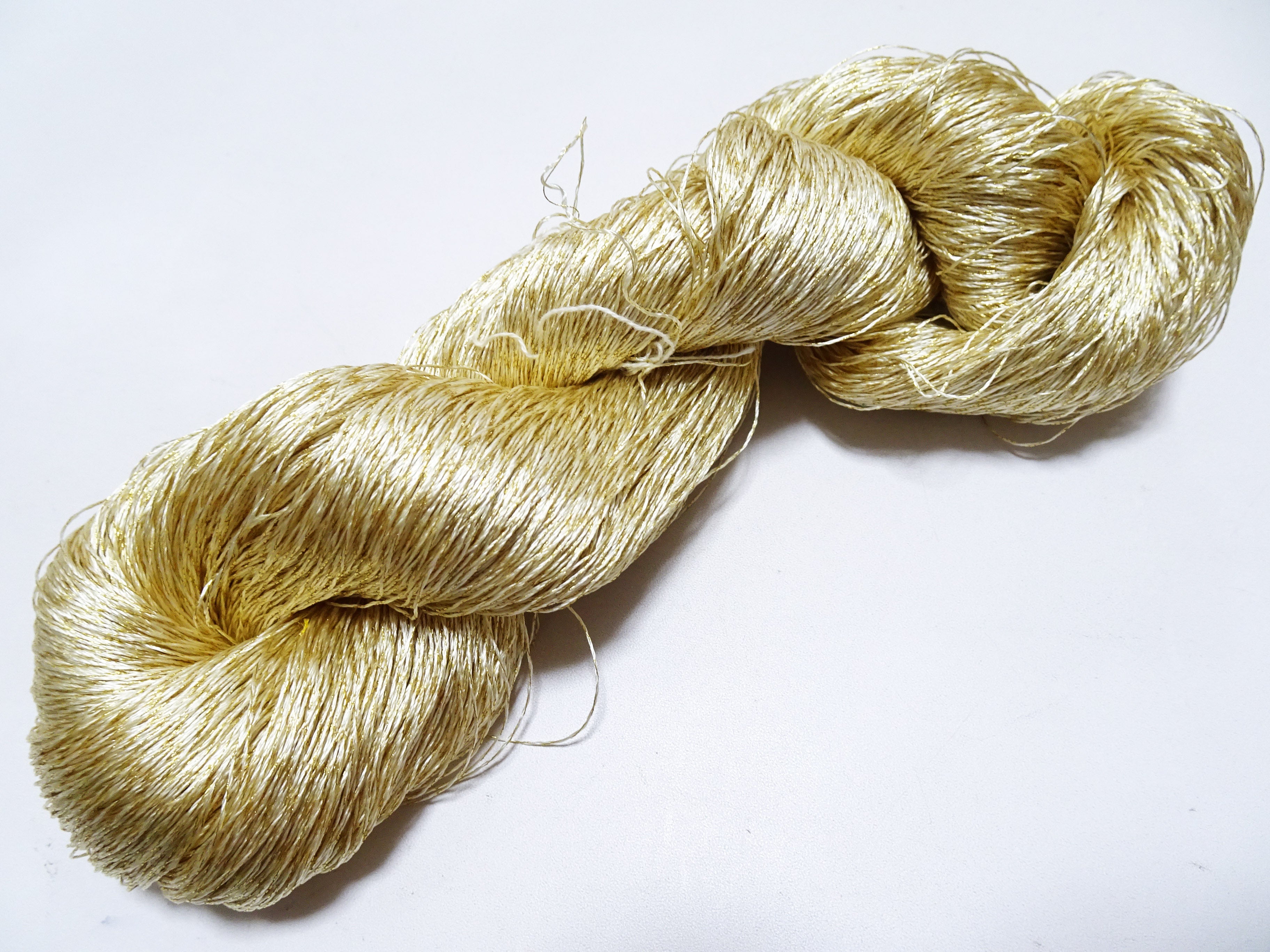 Japanese Vintage High Class Rare Silk Thread Mixture of Gold embroidery 18489