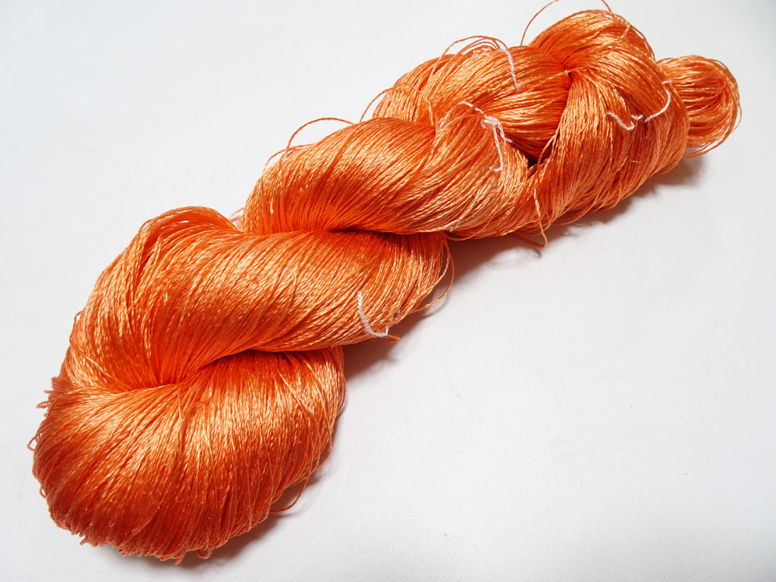 Japanese Vintage Twisted Silk Thread Embroidery 14589