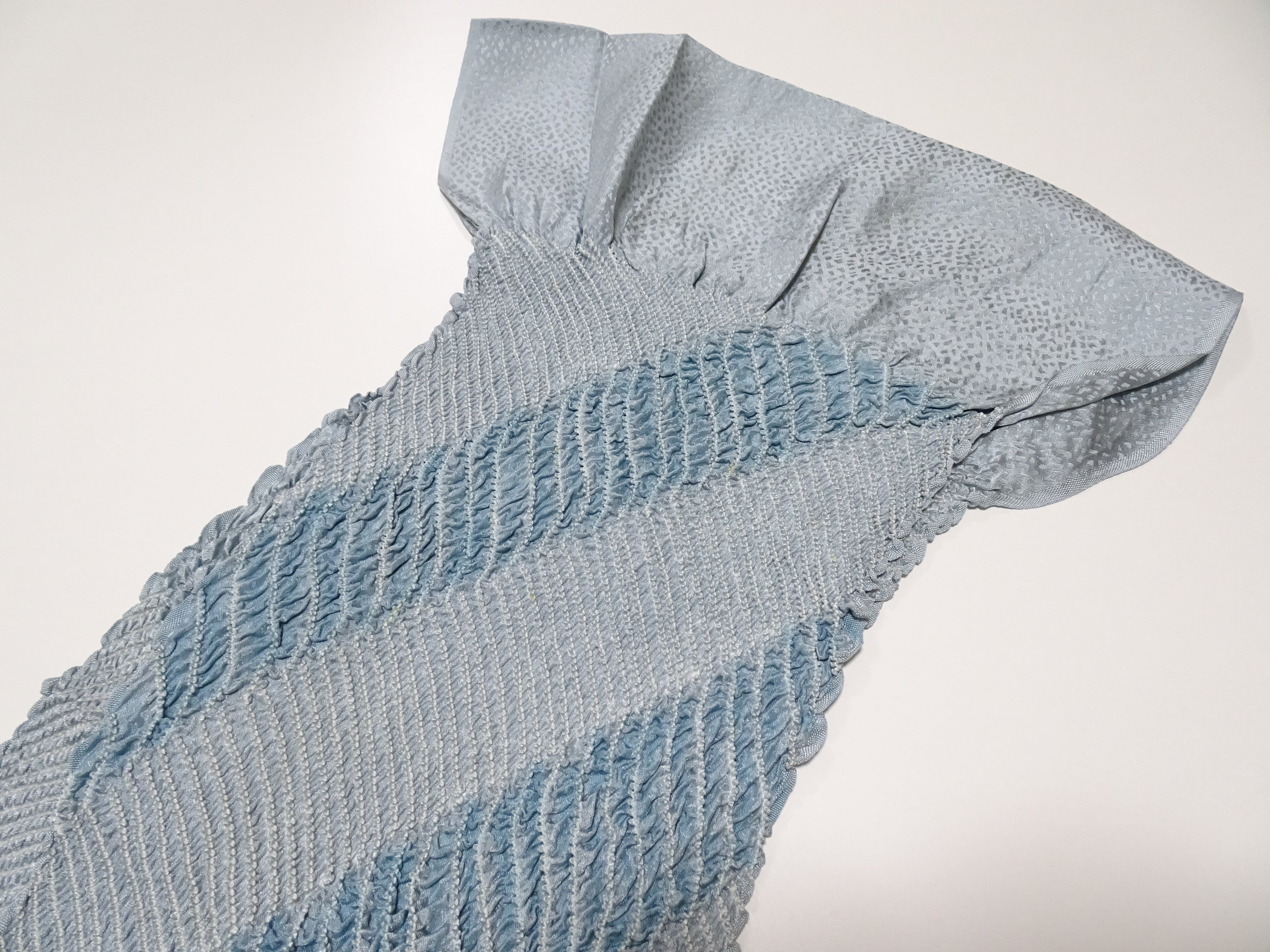 Japanese Kimono Silk Obi Age Shibori  18078