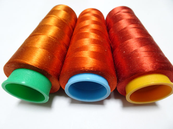 Special Price!! Japanese vintage silk thread 3sets Over 6000M embroidery 15248