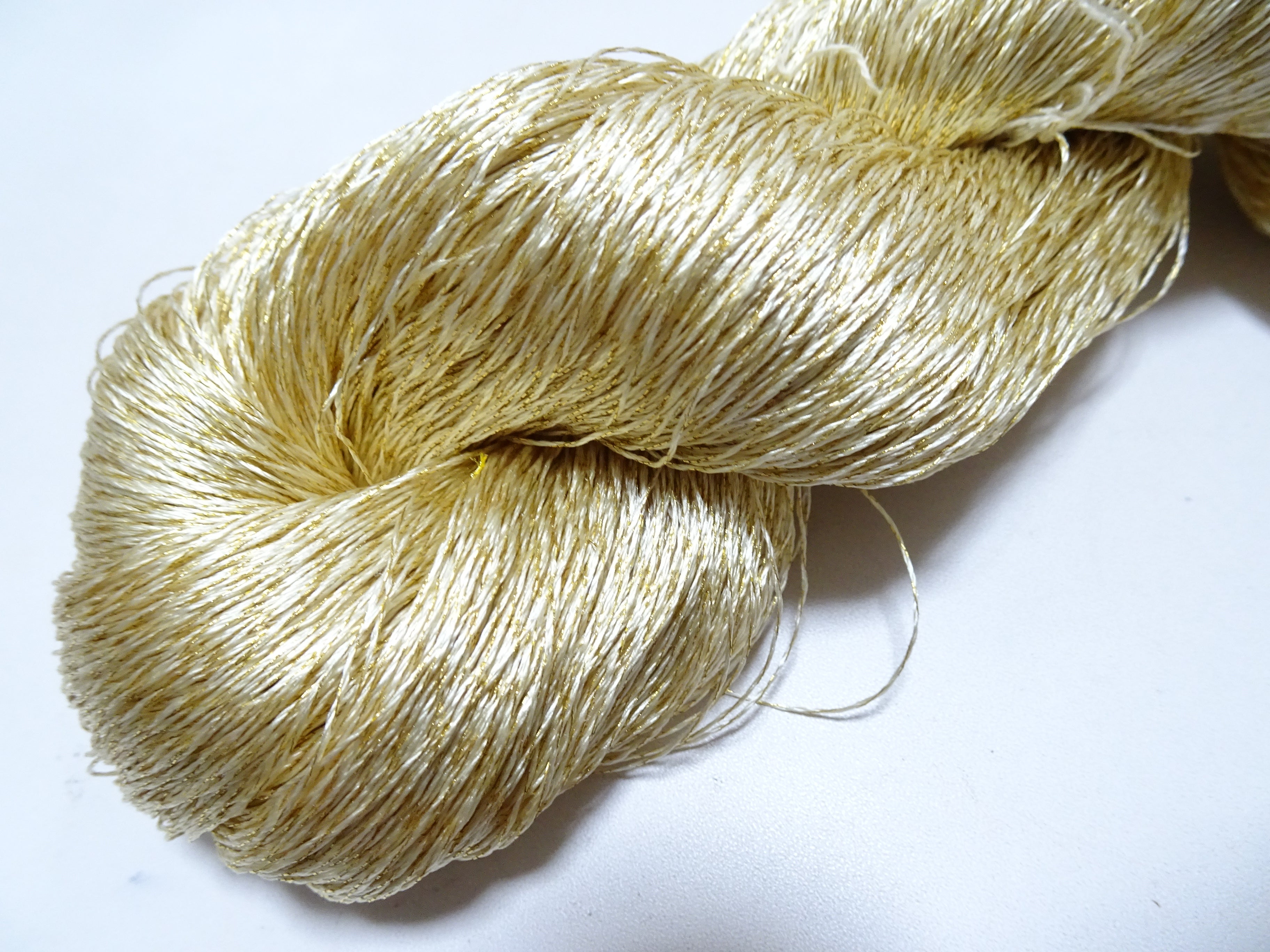 Japanese Vintage High Class Rare Silk Thread Mixture of Gold embroidery 18489