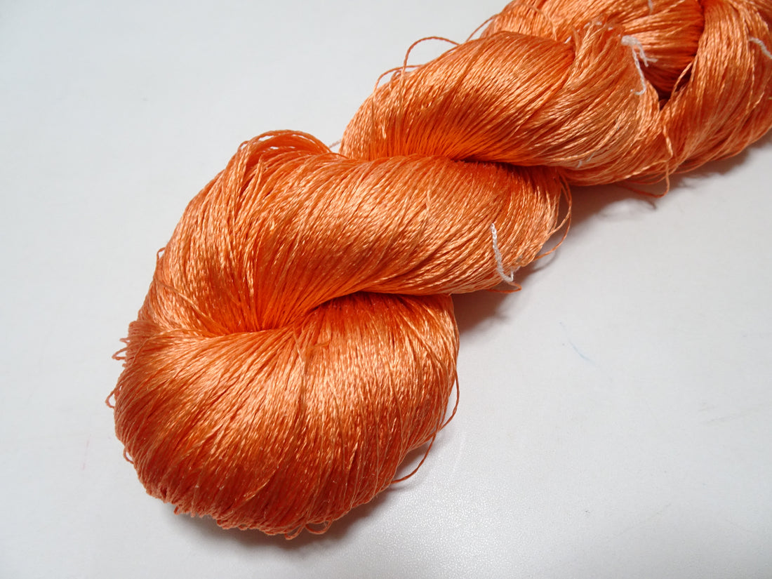 Japanese Vintage Twisted Silk Thread Embroidery 14589