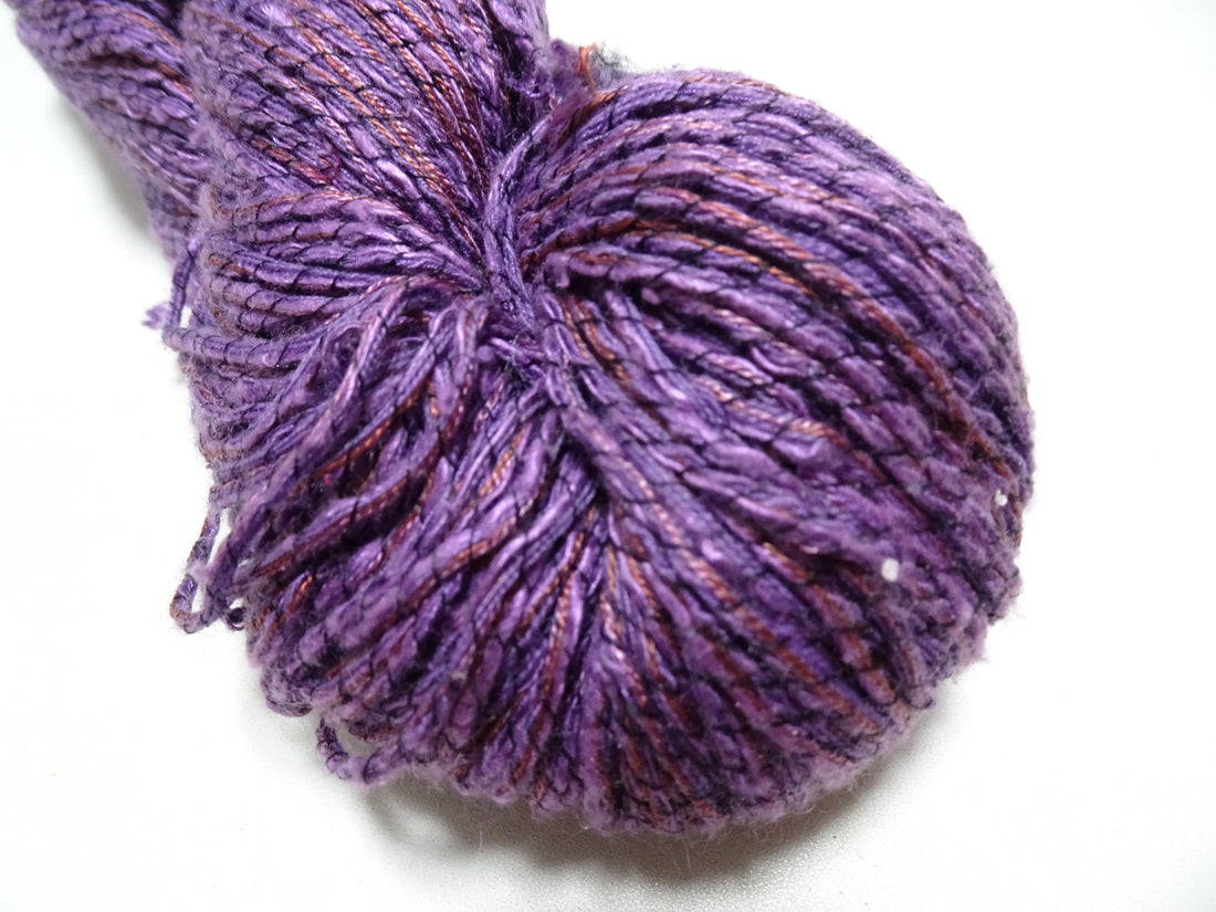 Japanese Tanaka Gen Silk – One-of-a-Kind Hand-Dyed Artistic Silk Wool Thread(Silk87% Wool13%), Rare Japanese Artisan Yarn, Limited Stock 16560