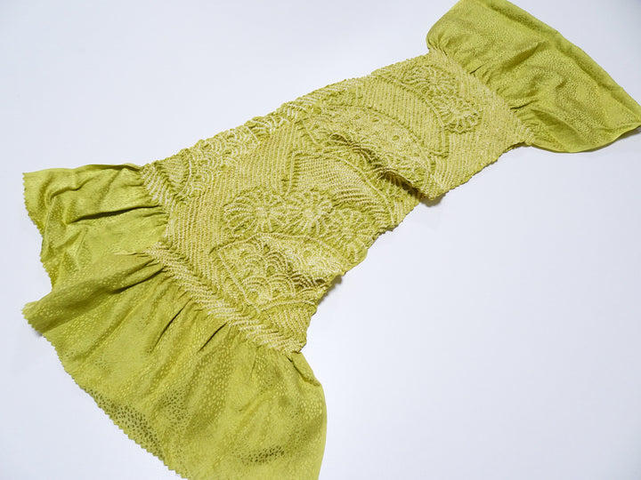 Japanese Kimono Silk Obi Age Shibori  18079