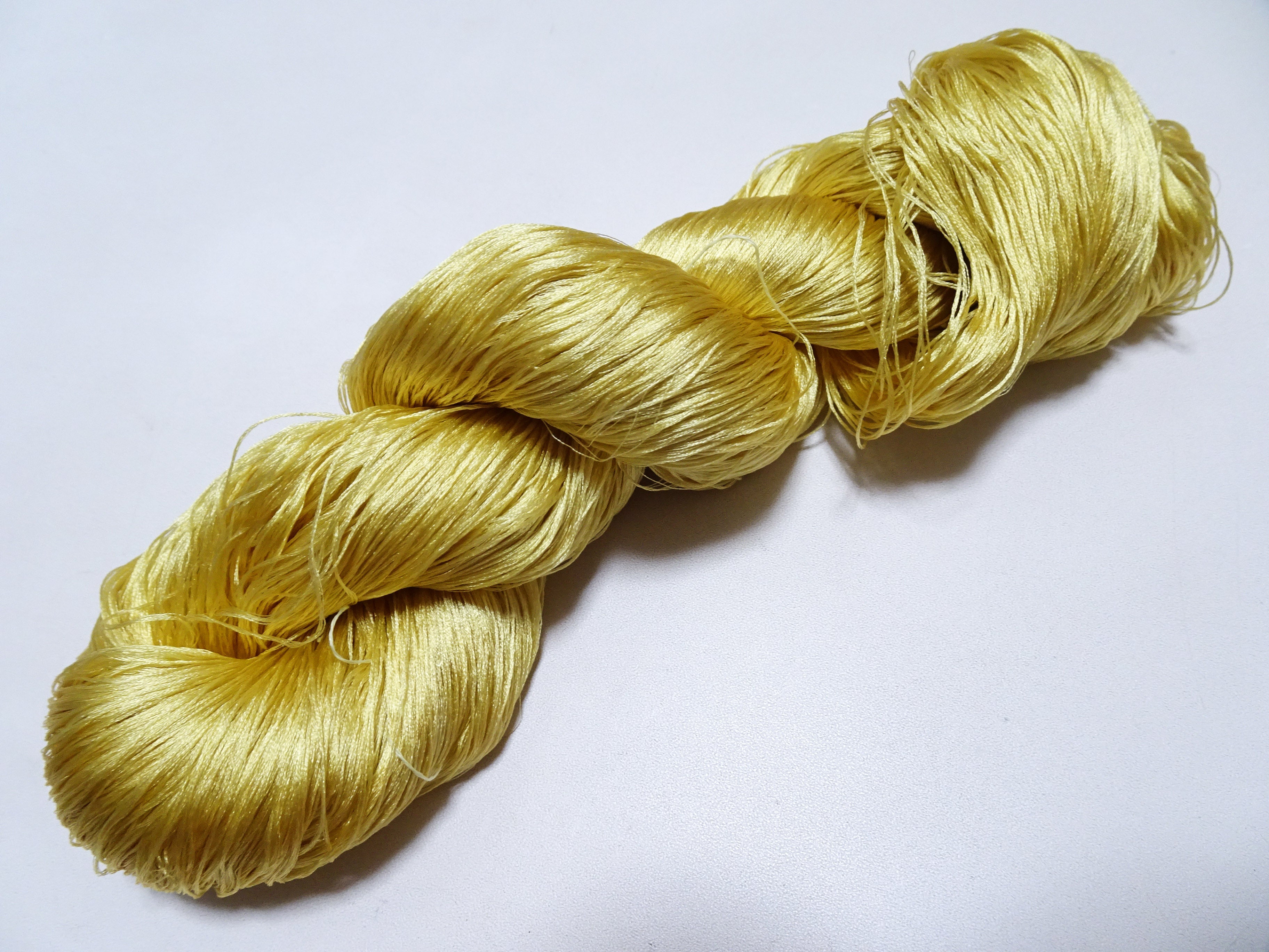Japanese Vintage 6 Loose-Twist Silk Threads 19301