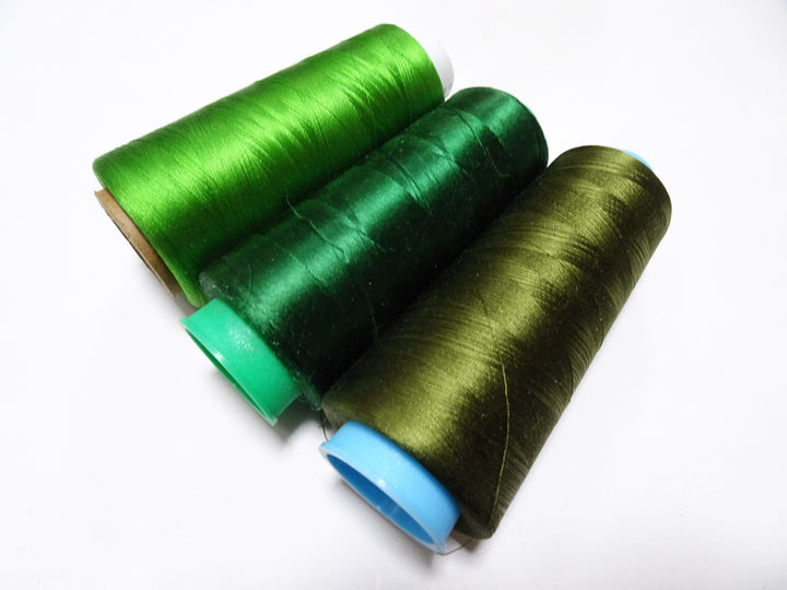 Special Price!! Japanese vintage silk thread 3sets Over 6000M embroidery 15249