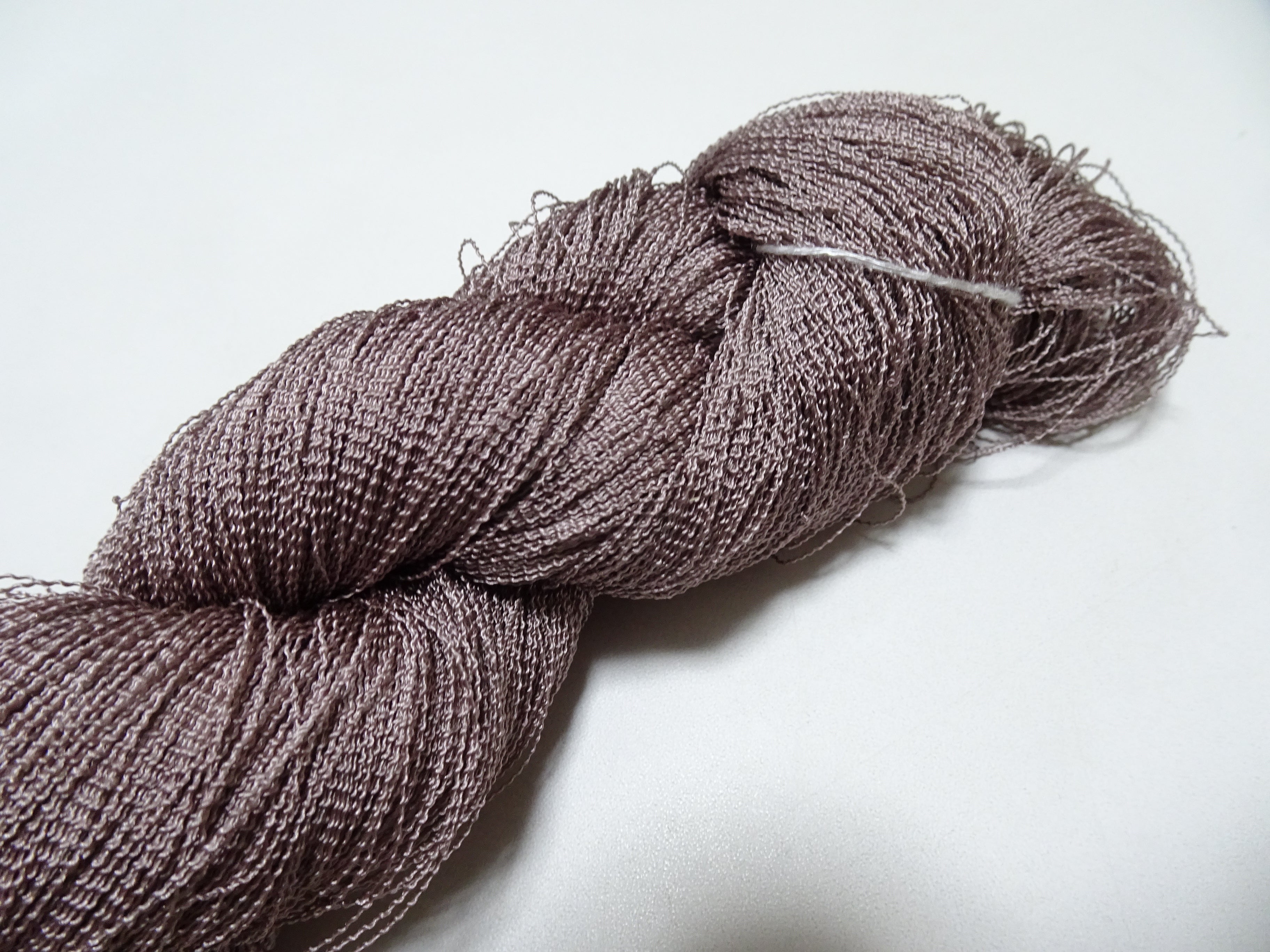 Japanese Vintage Kabe Silk Thread Embroidery & Weaving 16084