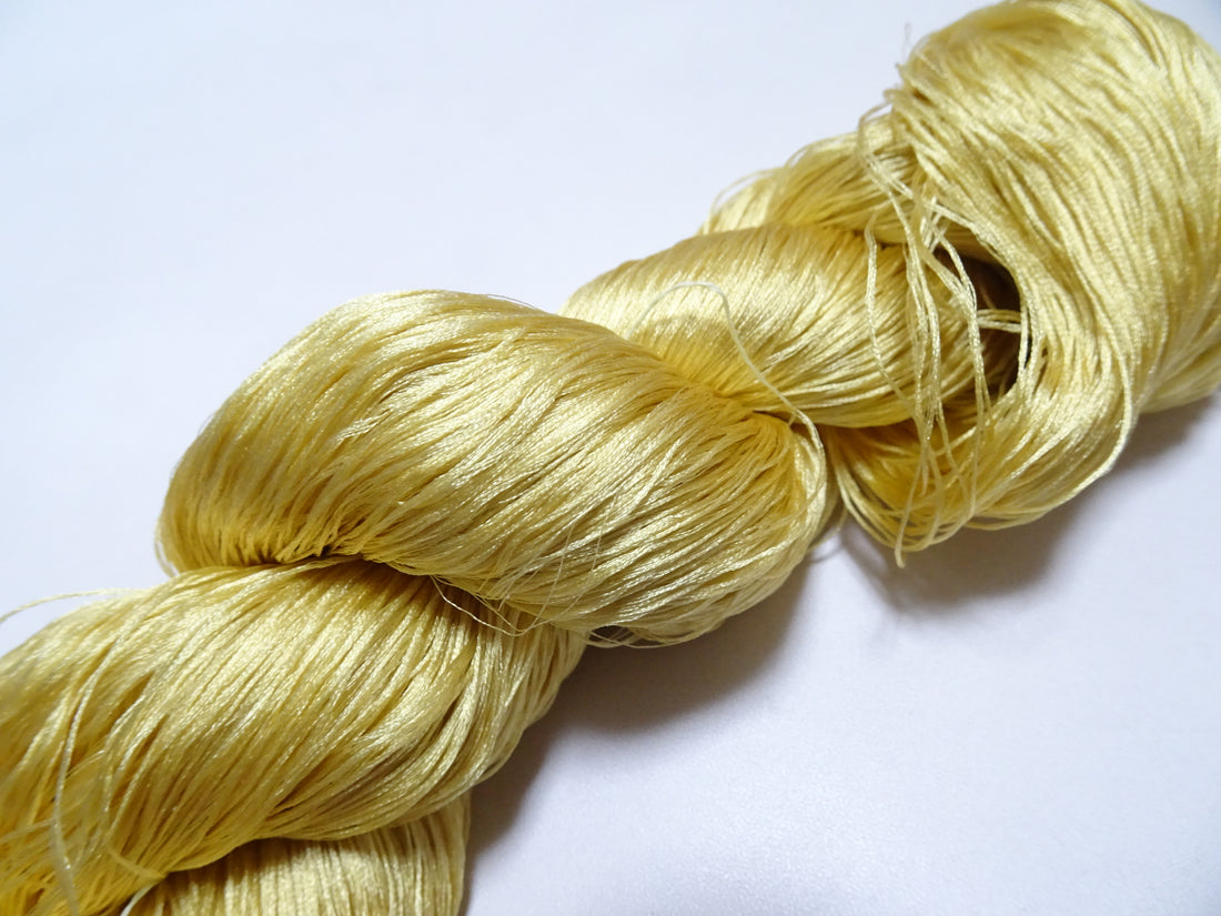 Japanese Vintage 6 Loose-Twist Silk Threads 19301