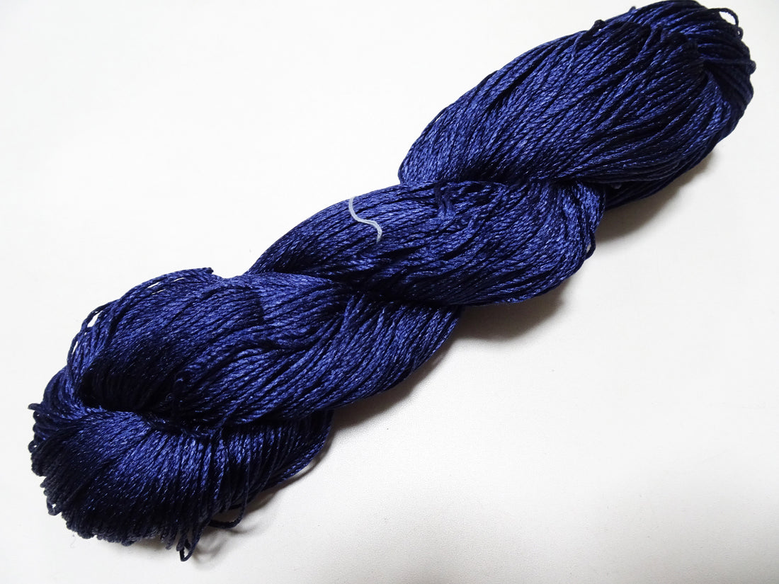 Japanese Tanaka Gen Silk – One-of-a-Kind Hand-Dyed Artistic Silk Thread, Rare Japanese Artisan Yarn, Limited Stock 19167