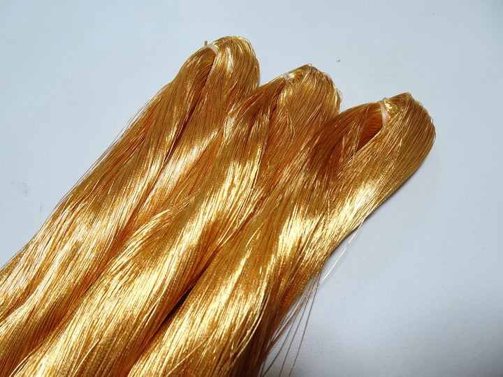 Special price!! Japanese Vintage Superb Gold Leaf Thread 3sets embroidery 3000M 16673  0.27mm