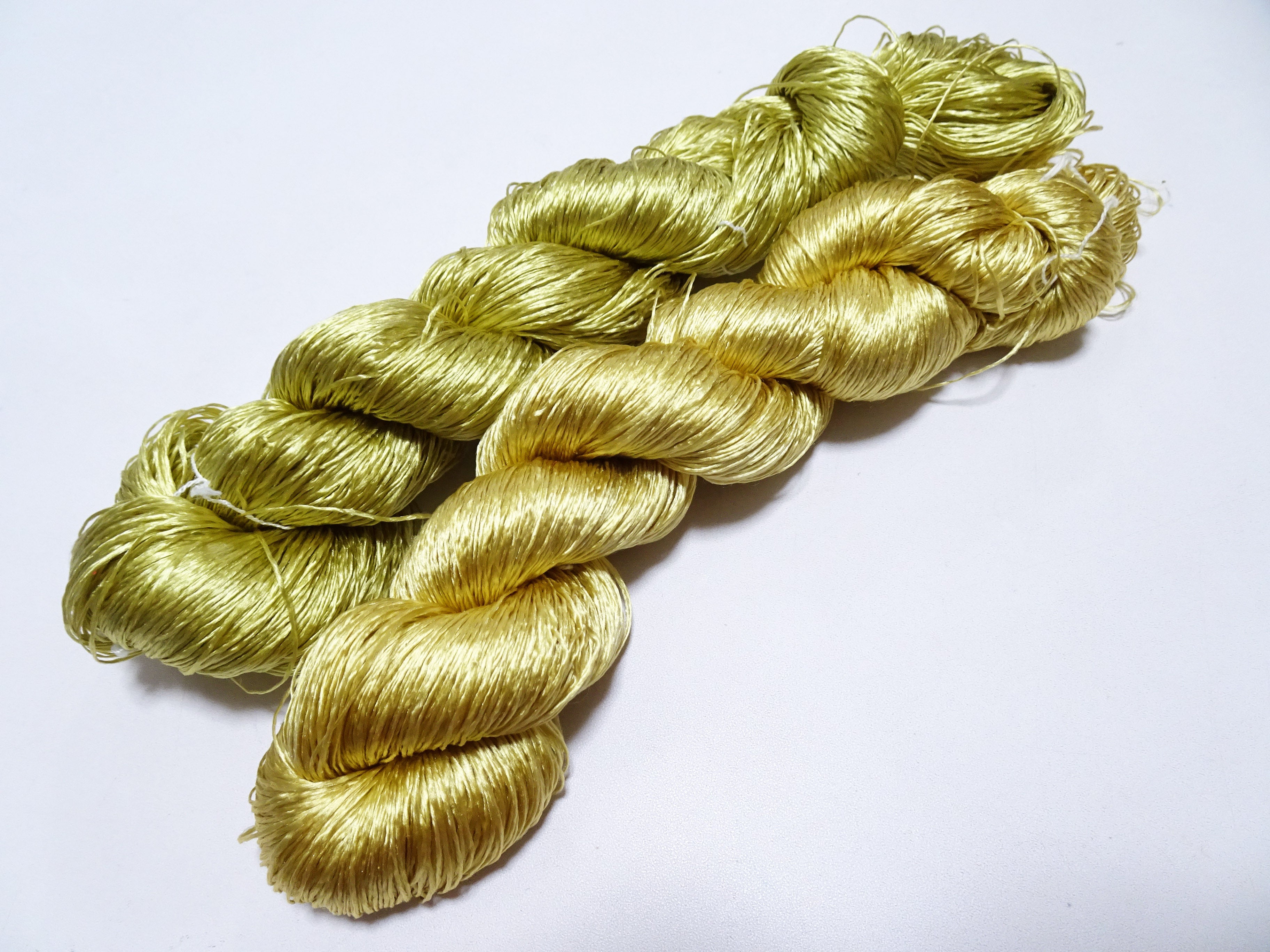 Japanese Vintage Loose Twisted Silk Thread 2sets Embroidery 16871