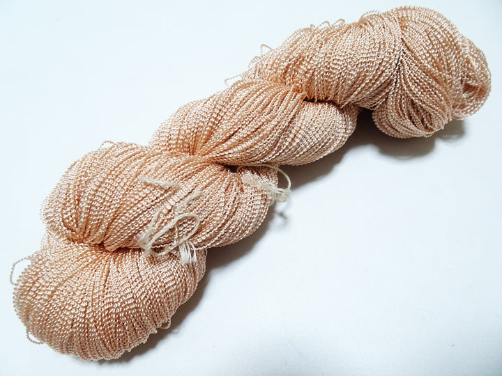 Japanese Vintage Kabe Silk Thread Embroidery & Weaving 16085