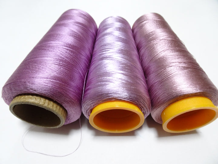 Special Price!! Japanese vintage silk thread 3sets Over 6000M embroidery 15250