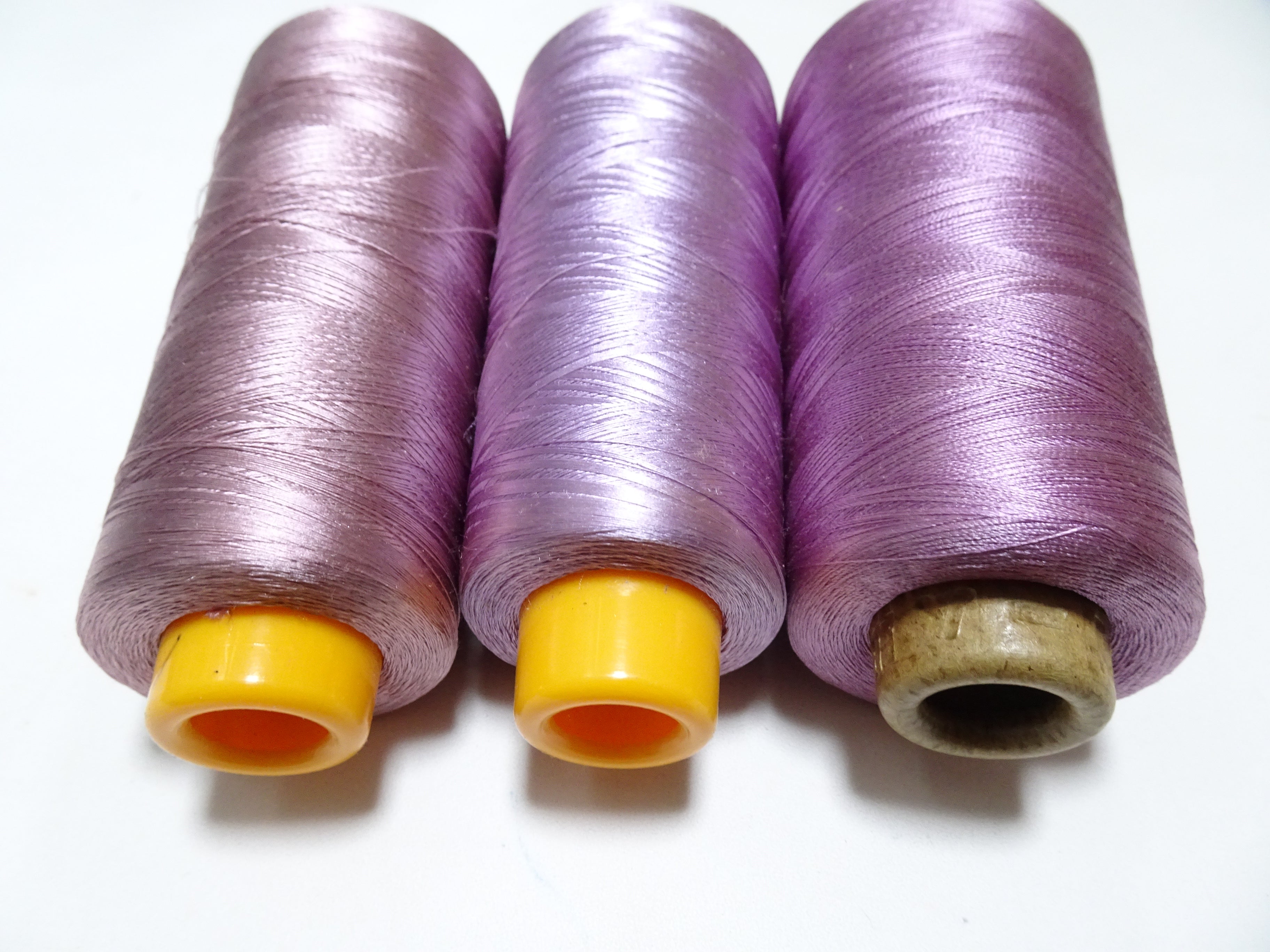 Special Price!! Japanese vintage silk thread 3sets Over 6000M embroidery 15250