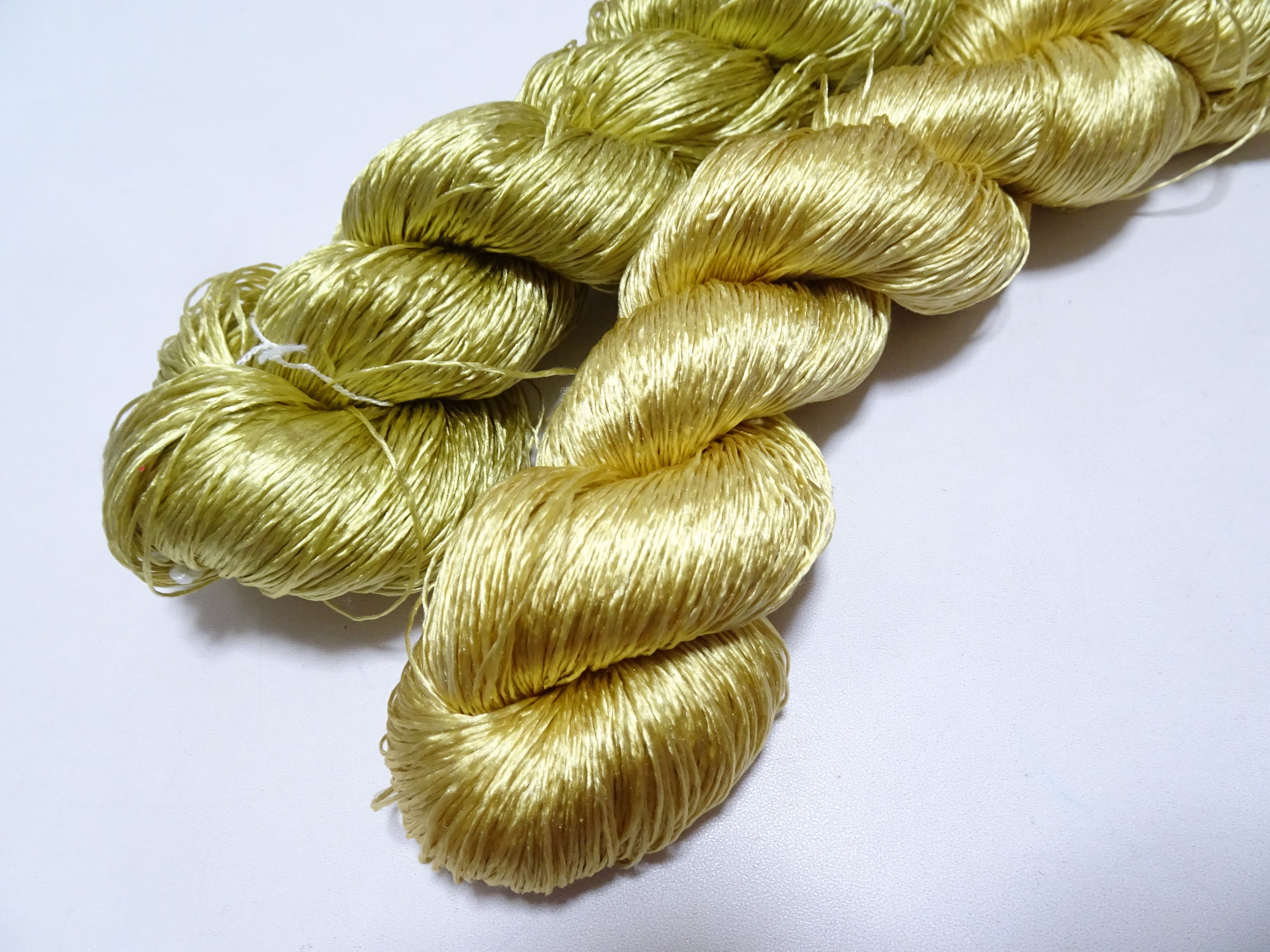 Japanese Vintage Loose Twisted Silk Thread 2sets Embroidery 16871