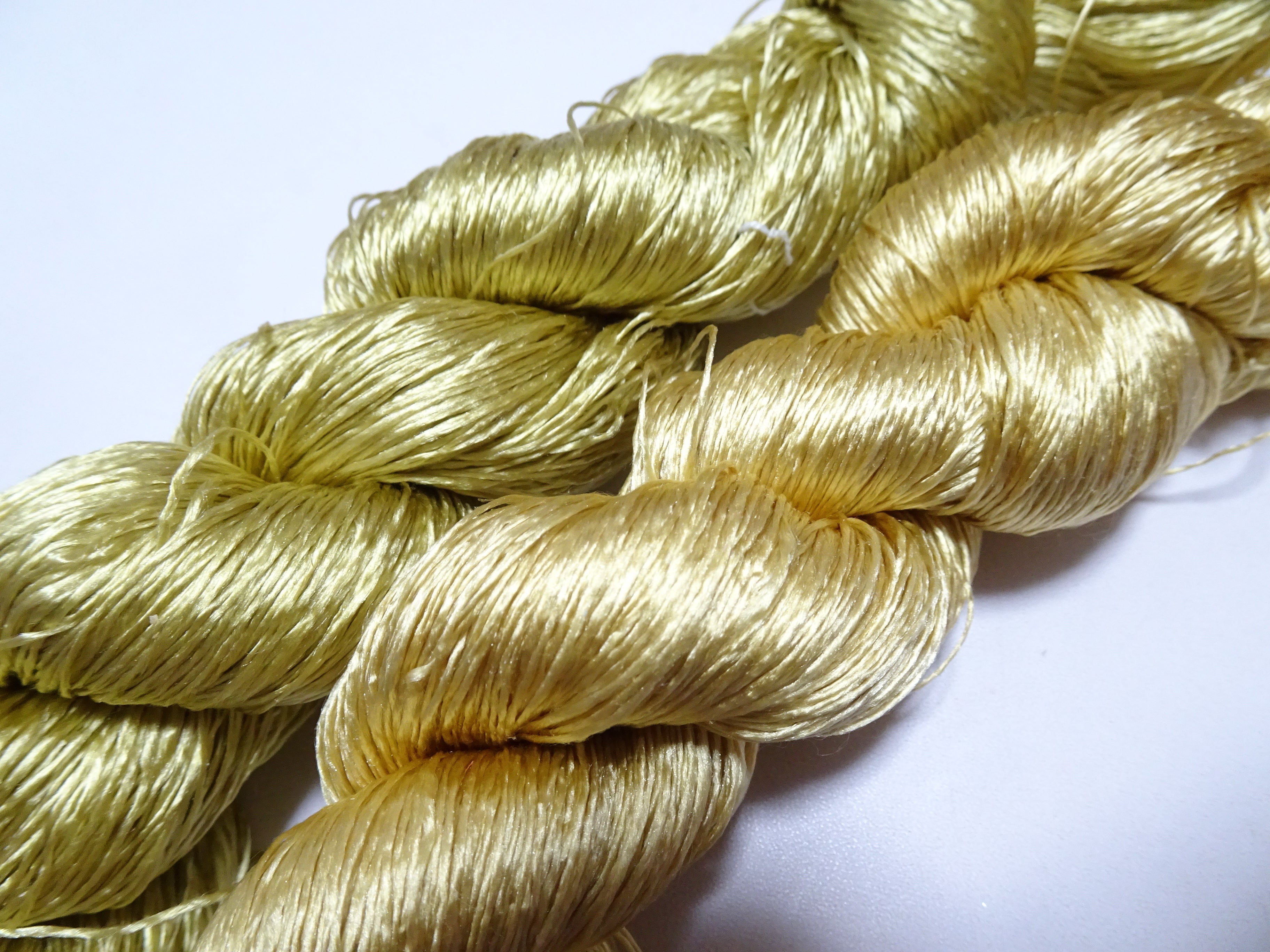 Japanese Vintage Loose Twisted Silk Thread 2sets Embroidery 16871