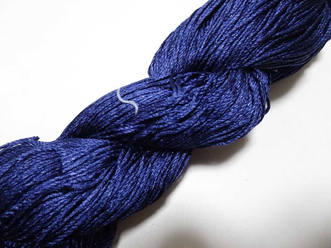 Japanese Tanaka Gen Silk – One-of-a-Kind Hand-Dyed Artistic Silk Thread, Rare Japanese Artisan Yarn, Limited Stock 19167