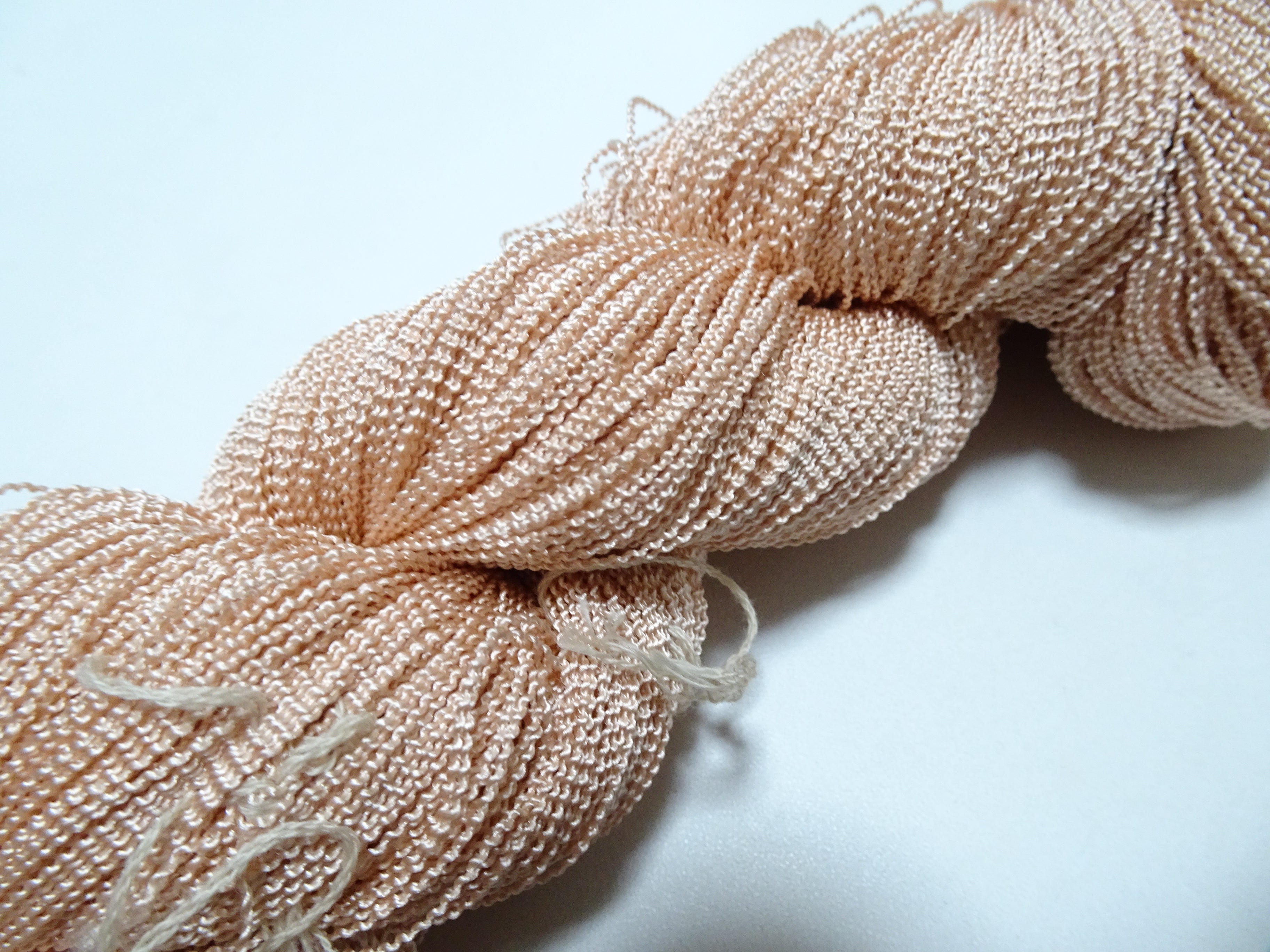 Japanese Vintage Kabe Silk Thread Embroidery & Weaving 16085