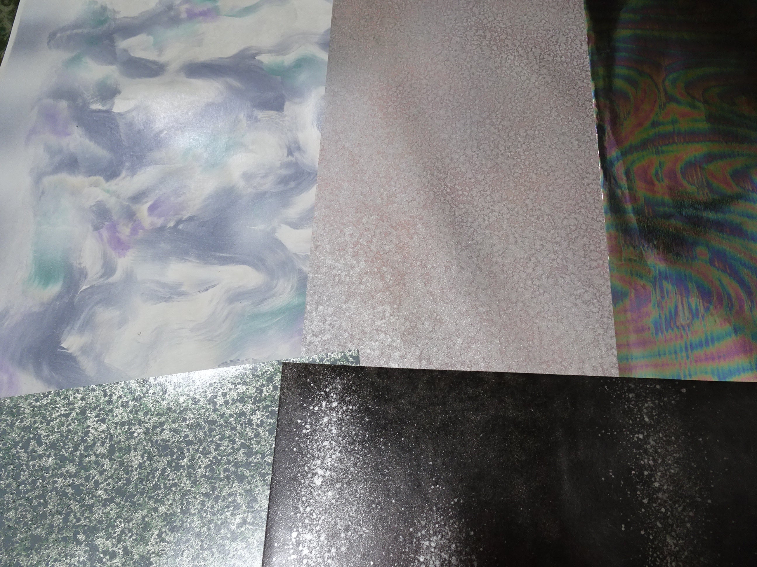 Japanese Vintage Rare Hikibaku Washi Paper 10 sheets 10395