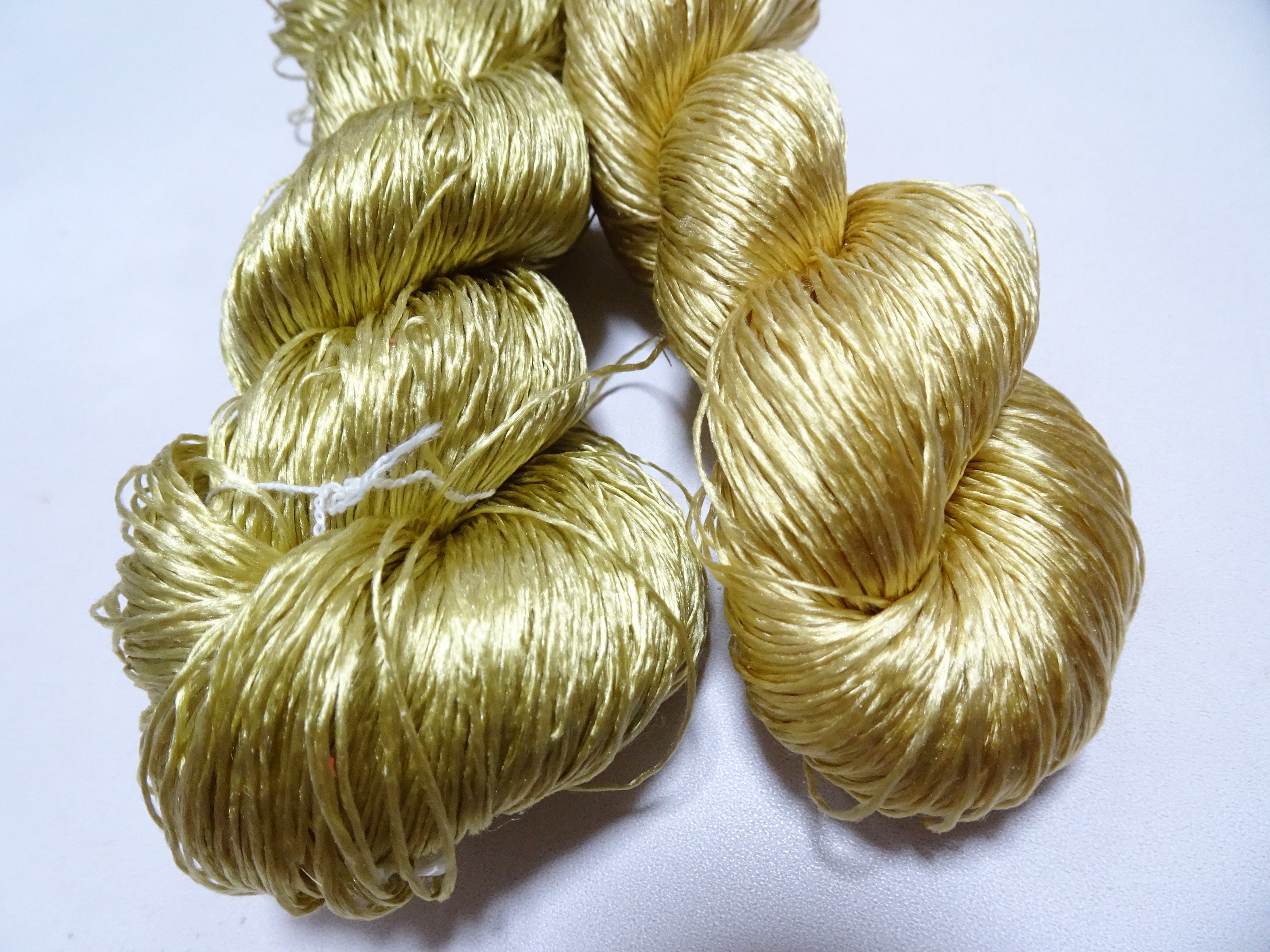 Japanese Vintage Loose Twisted Silk Thread 2sets Embroidery 16871