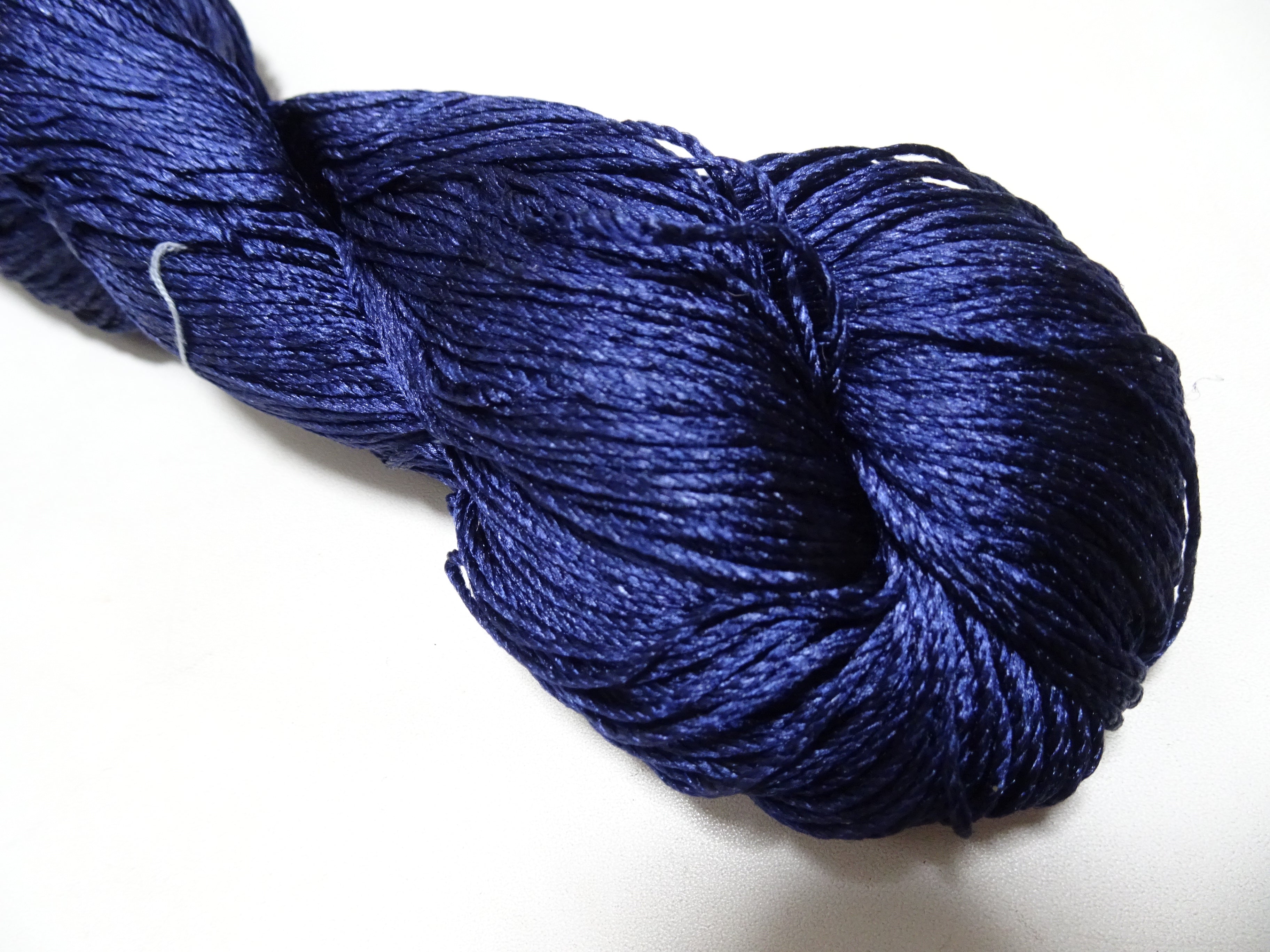 Japanese Tanaka Gen Silk – One-of-a-Kind Hand-Dyed Artistic Silk Thread, Rare Japanese Artisan Yarn, Limited Stock 19167