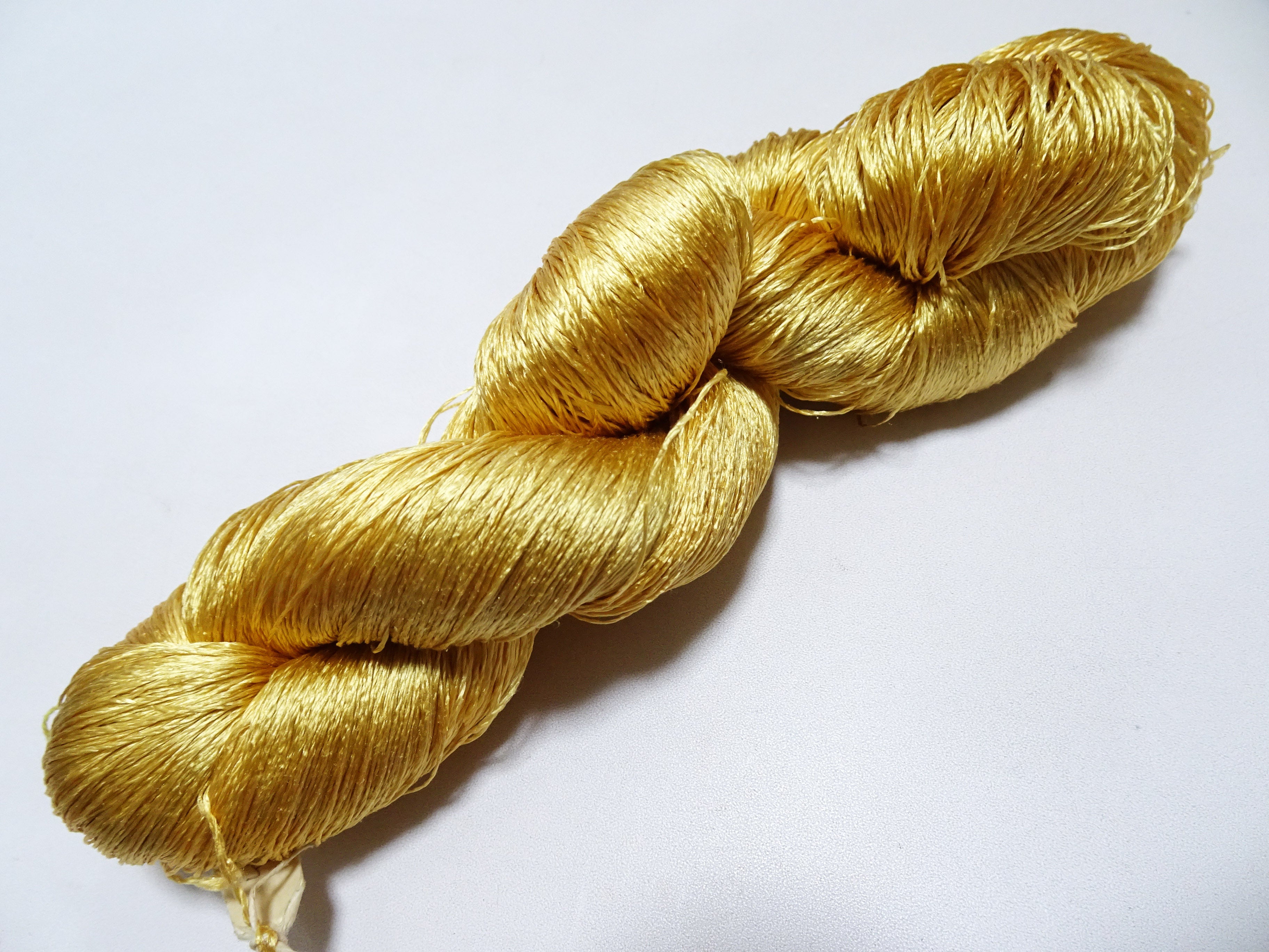 Japanese Vintage Twisted Silk Thread Embroidery 19475