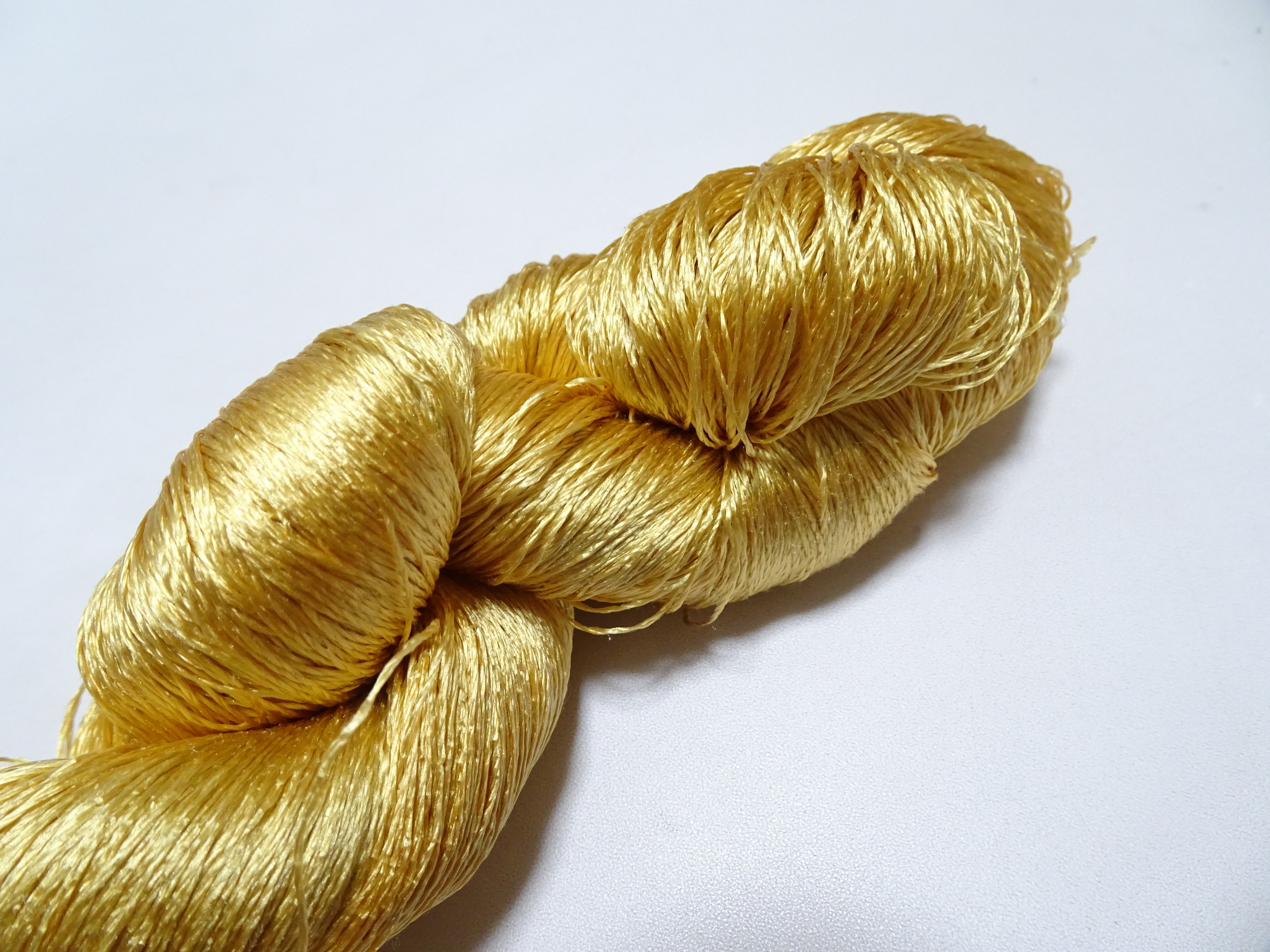 Japanese Vintage Twisted Silk Thread Embroidery 19475