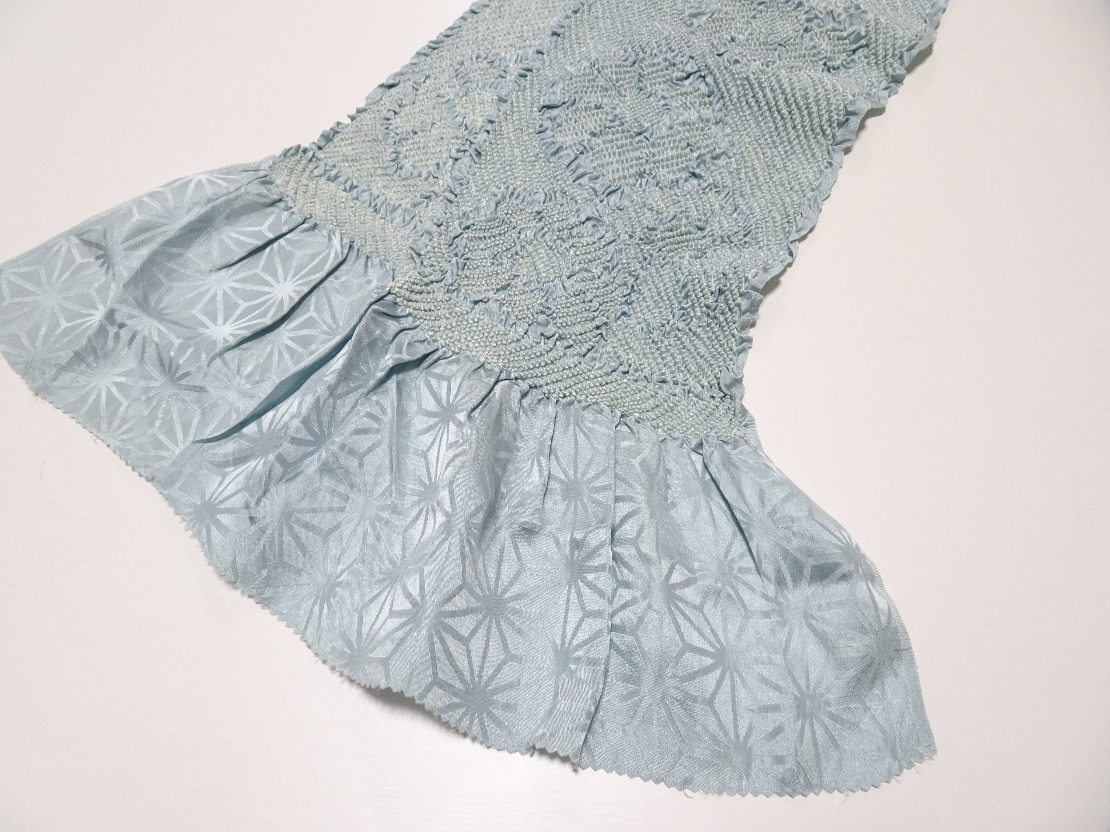 Japanese Kimono Silk Obi Age Shibori  18081