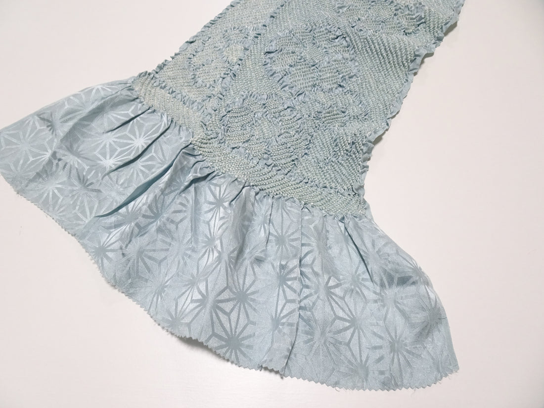 Japanese Kimono Silk Obi Age Shibori  18081