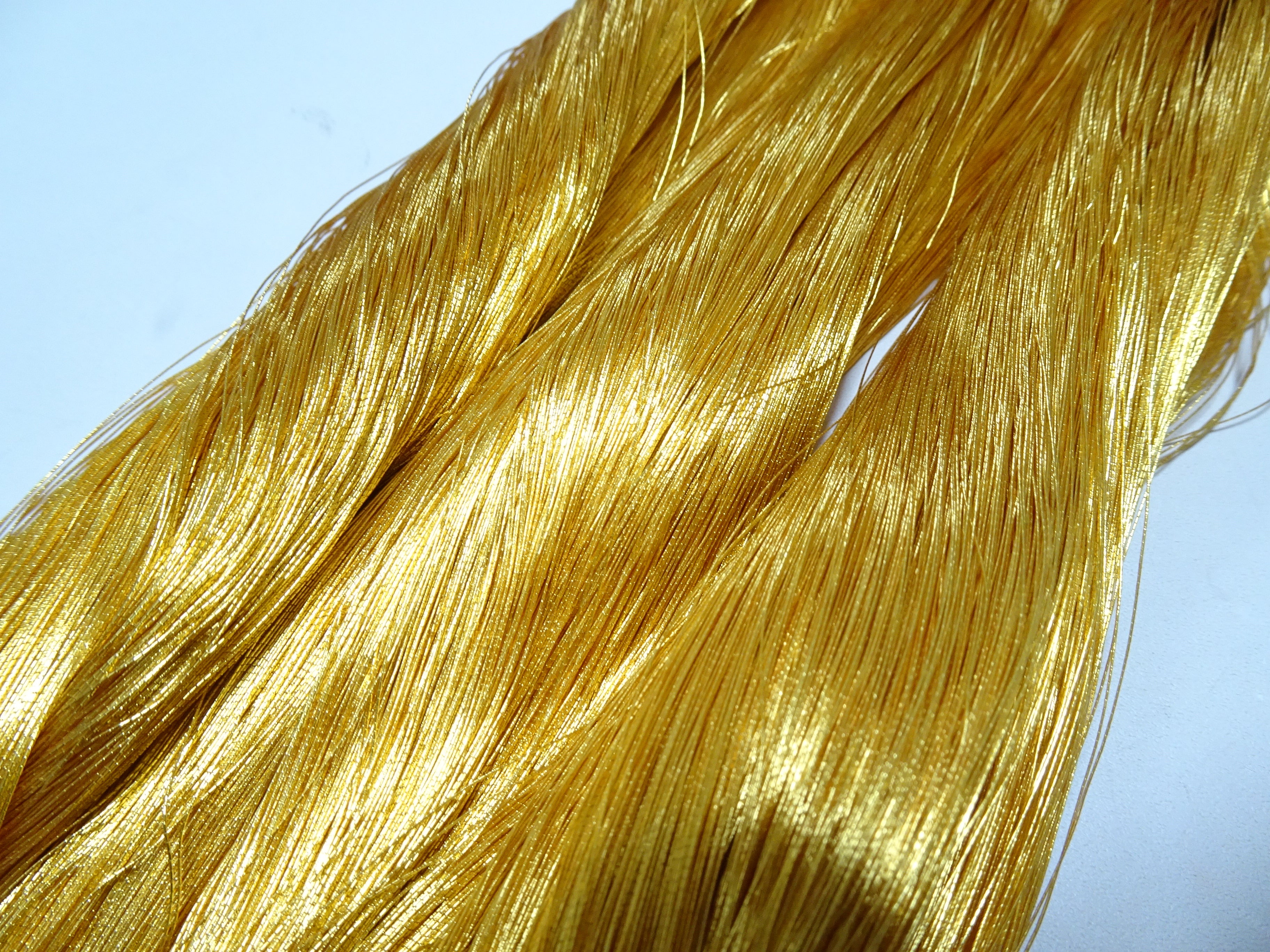 Special price!! Japanese Vintage Superb Gold Leaf Thread 3sets embroidery 3000M 16674  0.27mm